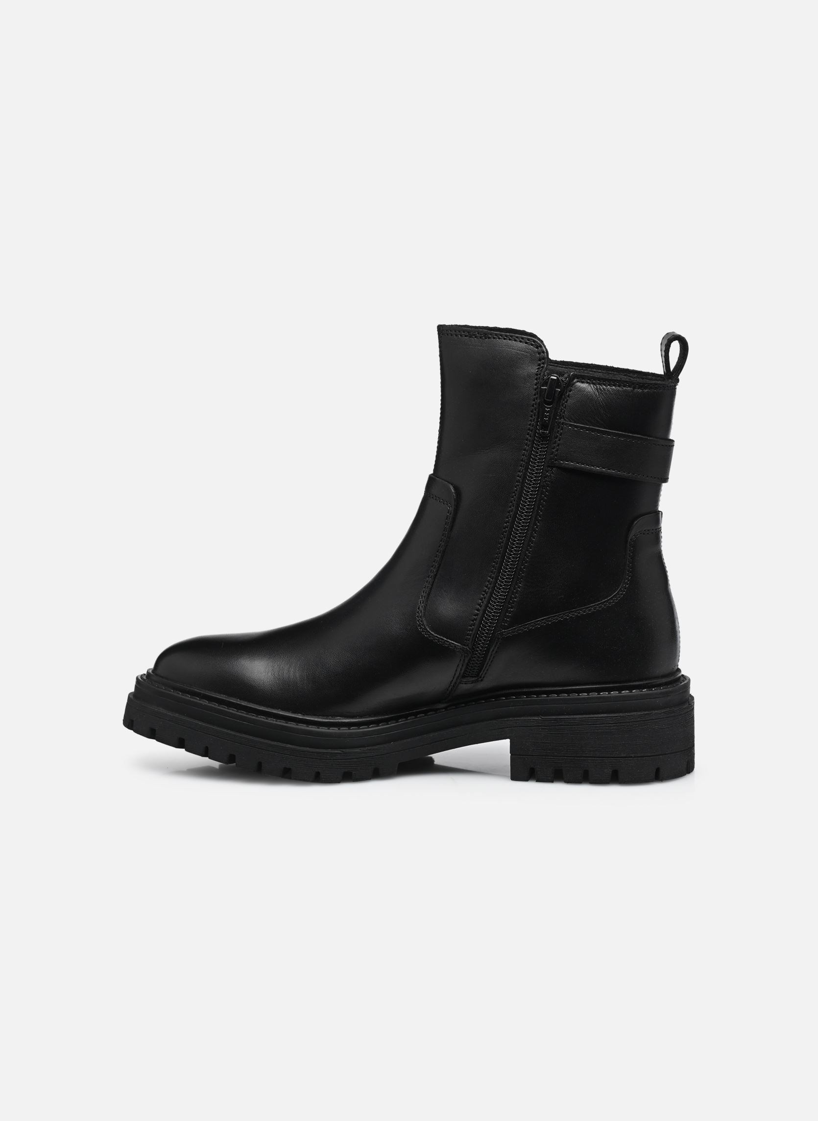 Geox Dames D Iridea B ABX enkellaars, zwart, 41 EU