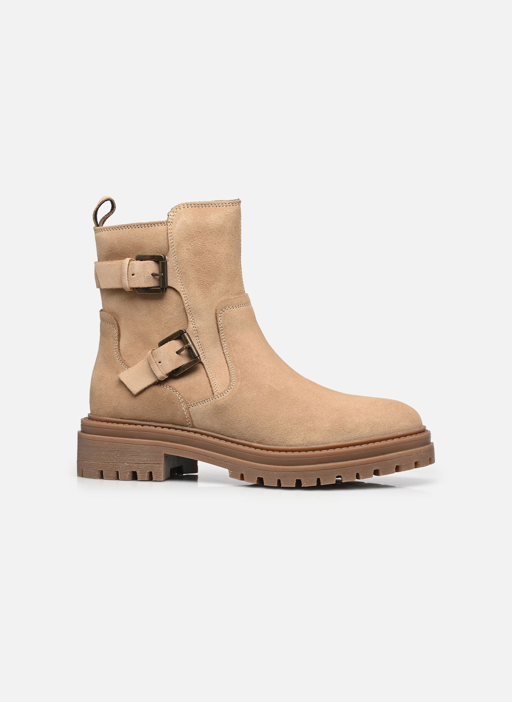 Niedrige Ankle Boots D IRIDEA C A damen beige Geox Niedrige Ankle Boots D IRIDEA C A damen beige Dk sand