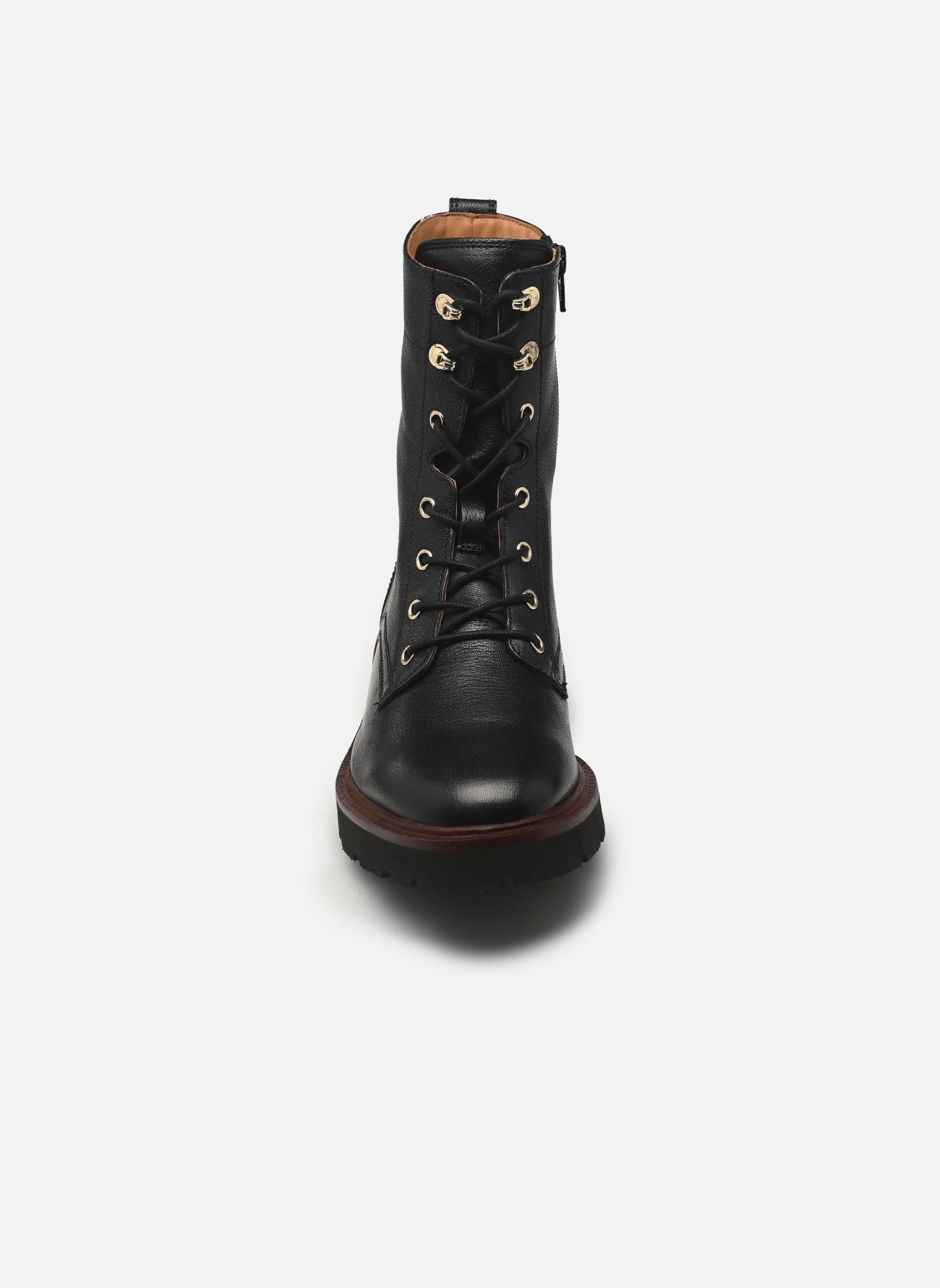 Veterlaarsjes D NORIZE C dames zwart Geox Veterlaarsjes D NORIZE C dames zwart NOIR