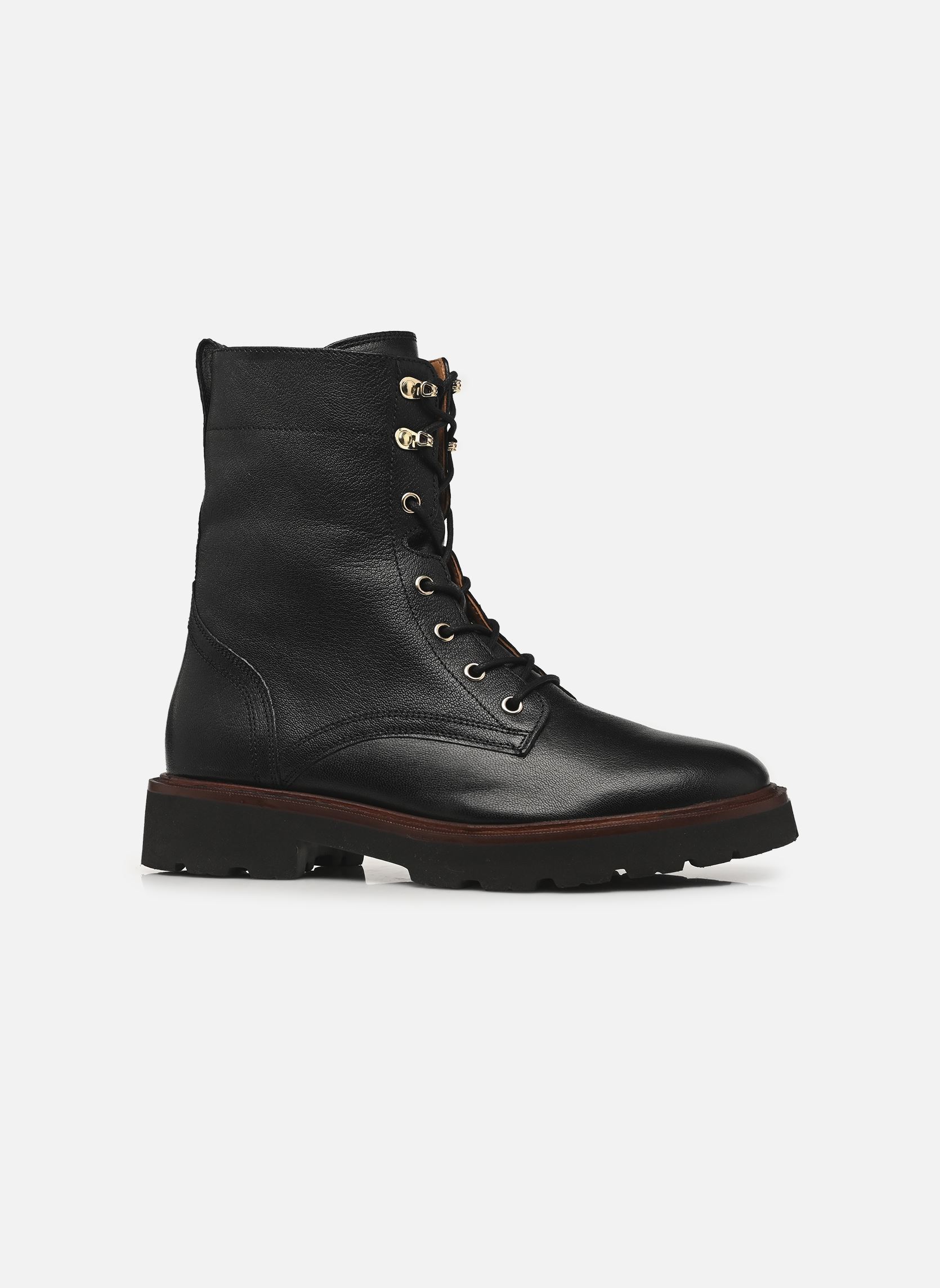 Veterlaarsjes D NORIZE C dames zwart Geox Veterlaarsjes D NORIZE C dames zwart NOIR