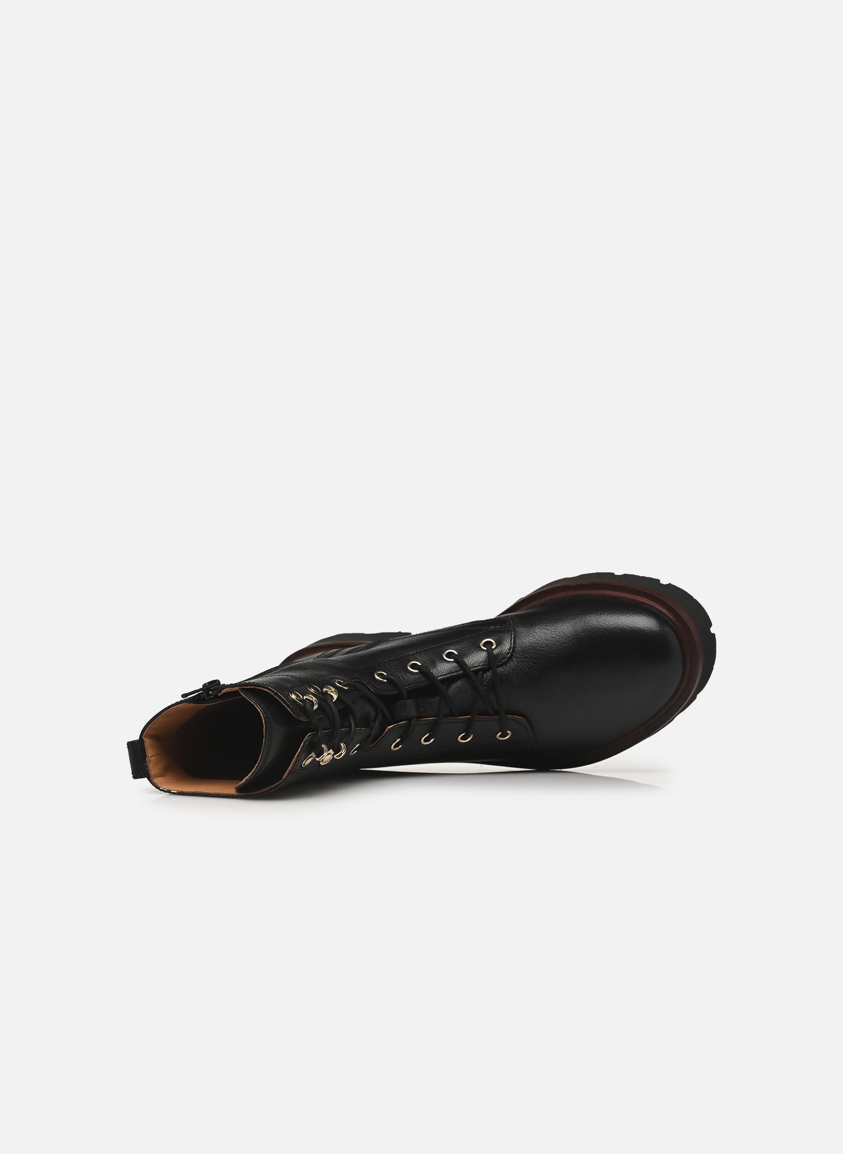Veterlaarsjes D NORIZE C dames zwart Geox Veterlaarsjes D NORIZE C dames zwart NOIR