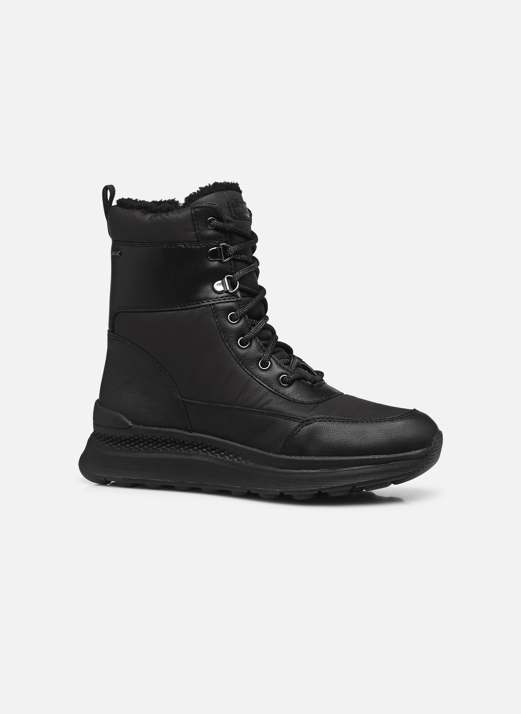 Bottines à lacets D SPHERICA ACTIF X2 femme noir Geox Bottines à lacets D SPHERICA ACTIF X2 femme noir Noir