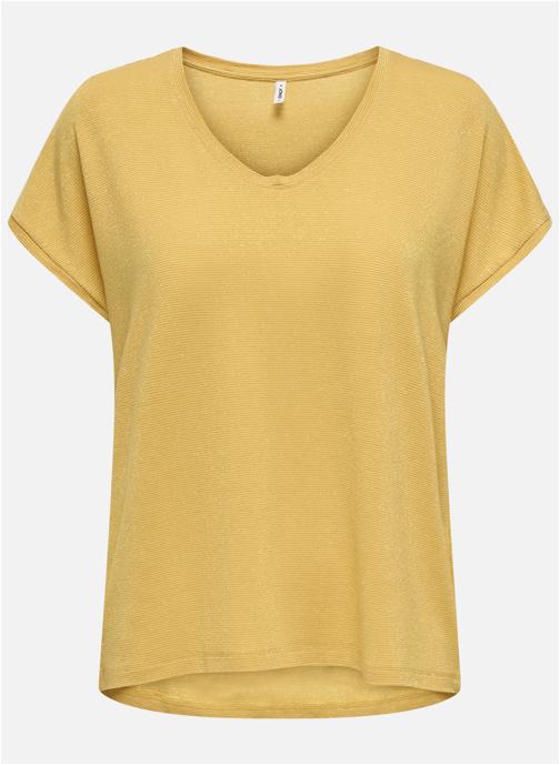 ONLY Tee-shirts T-shirt fluide femme jaune