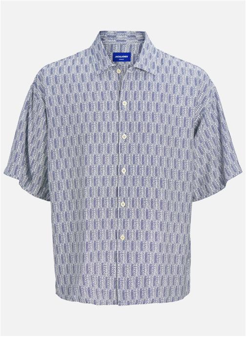 Jack & Jones Chemises Chemise droite homme bleu