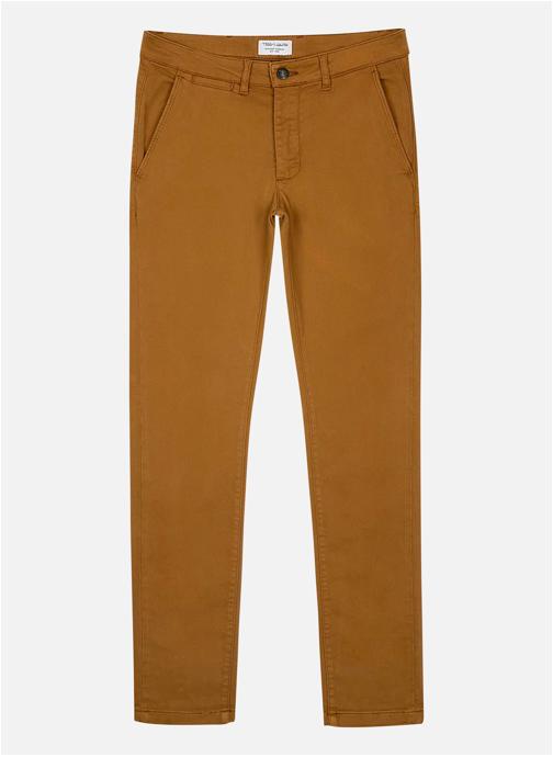 Teddy Smith Pantalons droits marron