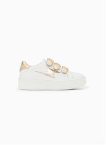 Baskets basses or et bronze Vanessa Wu Baskets basses or et bronze Or