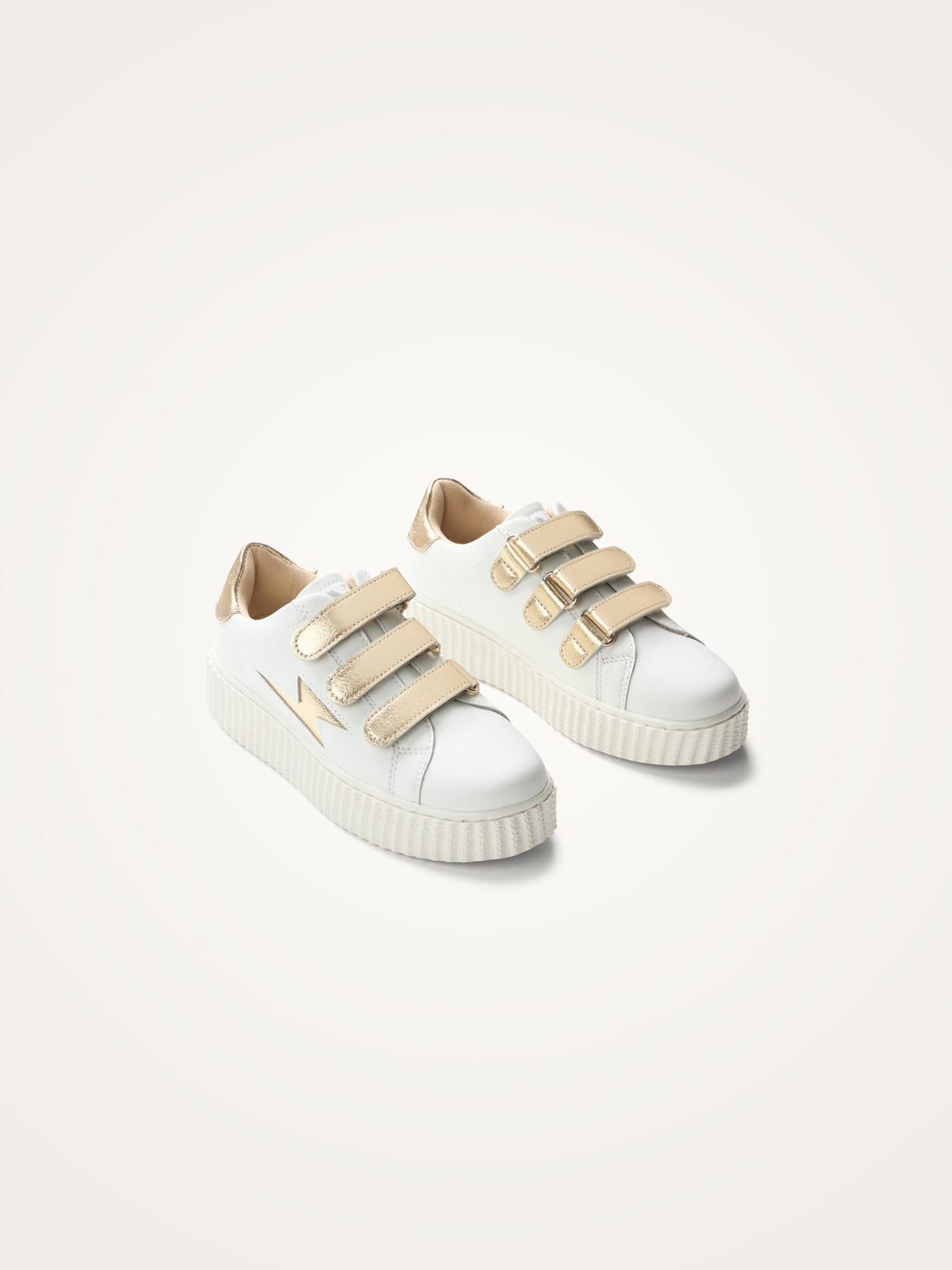 Baskets basses or et bronze Vanessa Wu Baskets basses or et bronze Or