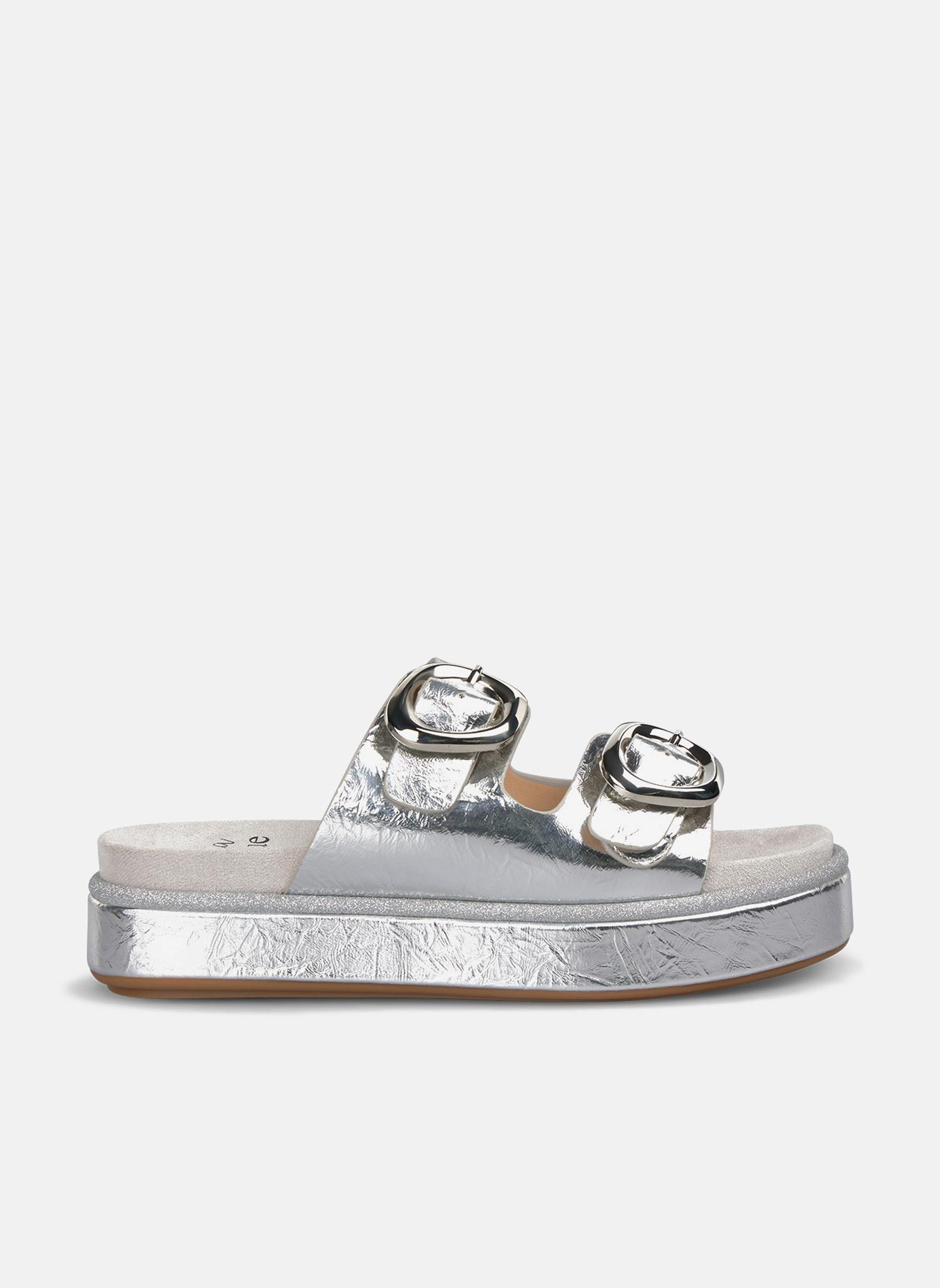 Sandales Sandales V25BLD151 Dorée femme argent Alma Blue Sandales Sandales V25BLD151 Dorée femme argent Argent