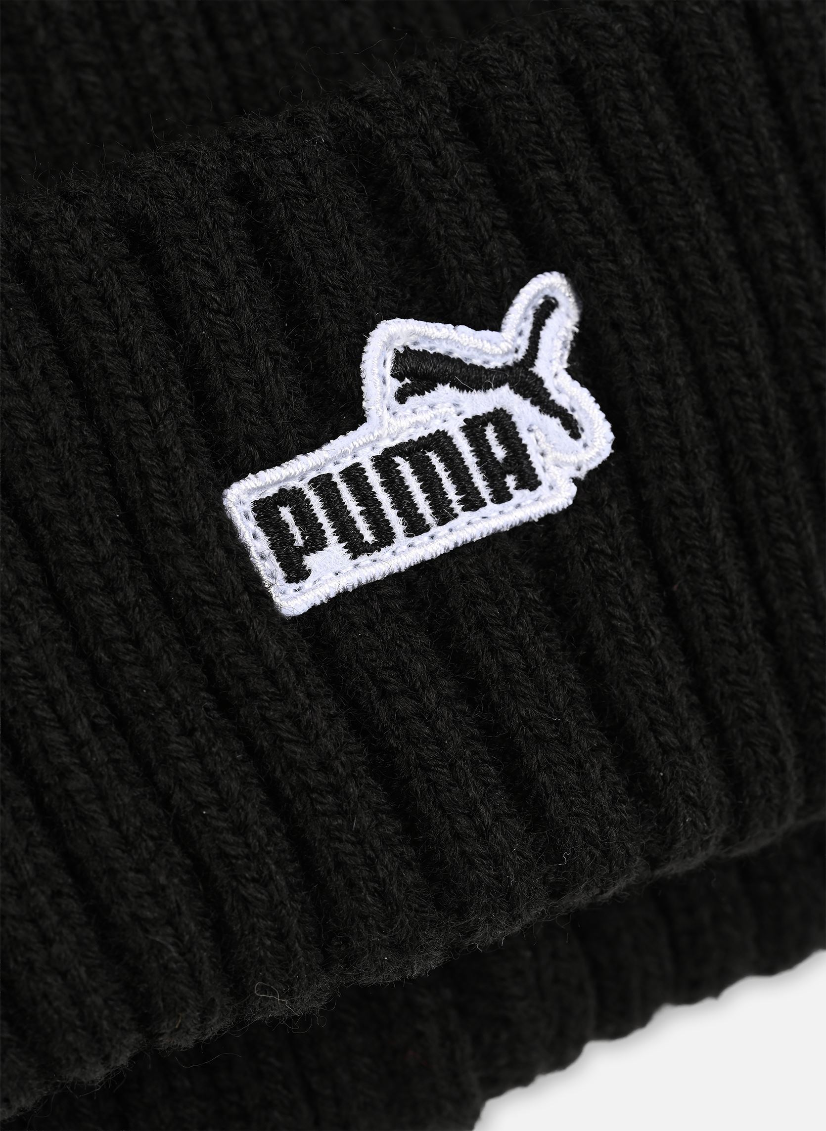 Bonnets Ess Patch Mid Crown noir Puma Bonnets Ess Patch Mid Crown noir Puma Black