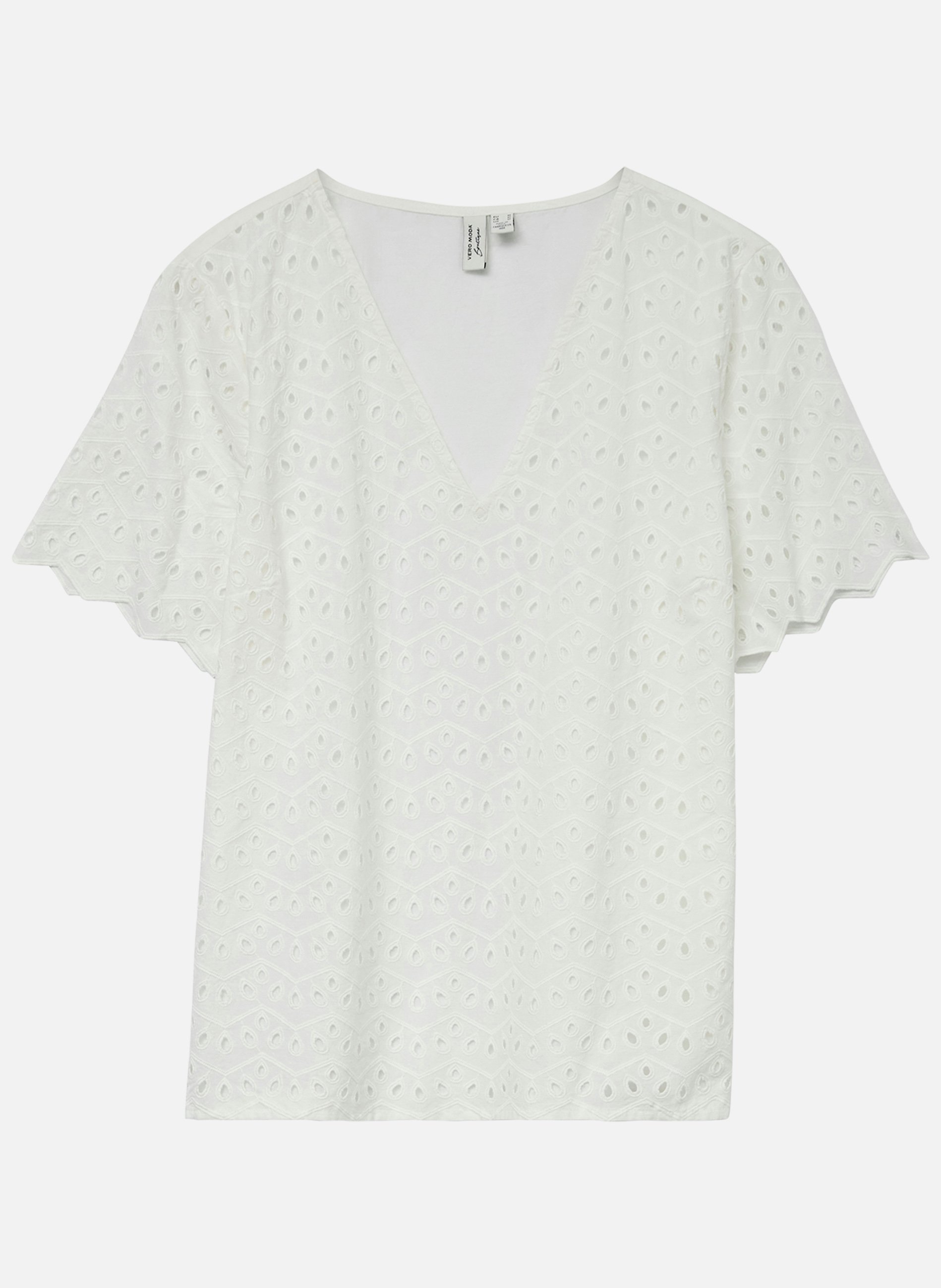 Tee-shirts blanc Vero Moda Tee-shirts blanc Blanc