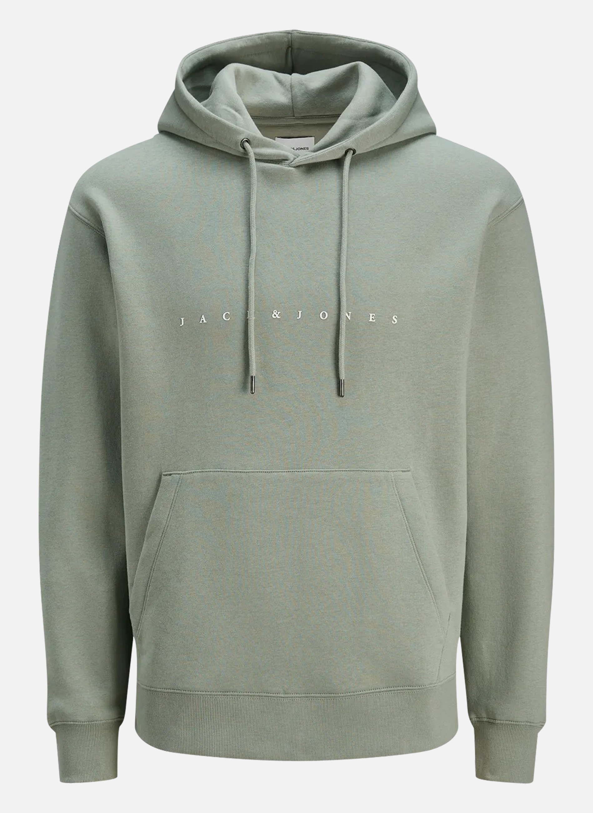 Sweat Capuche Sandro Homme – Taille M, Ivoire, Coton, Poche Kangourou