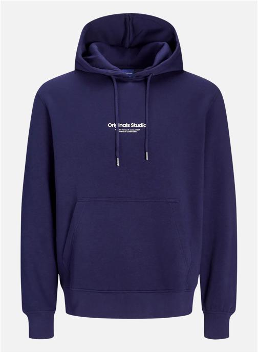 Jack & Jones Sweats à capuche Sweat à capuche droite - 12241687 homme bleu