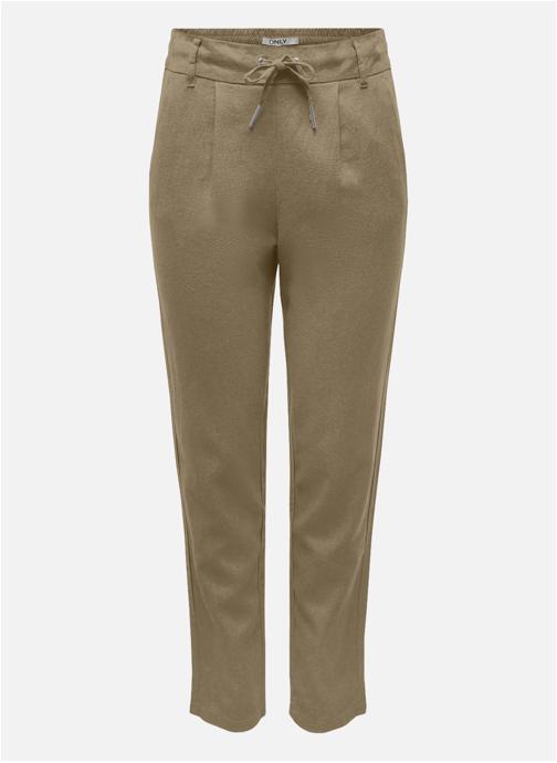 ONLY Pantalons droit marron
