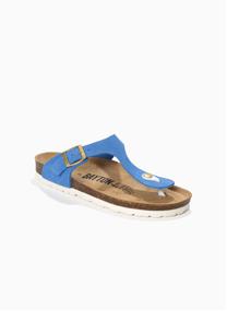 Tongs Tongs en cuir suédé MERCURE pour femme Camel femme bleu Bayton Tongs Tongs en cuir suédé MERCURE pour femme Camel femme bleu Bleu