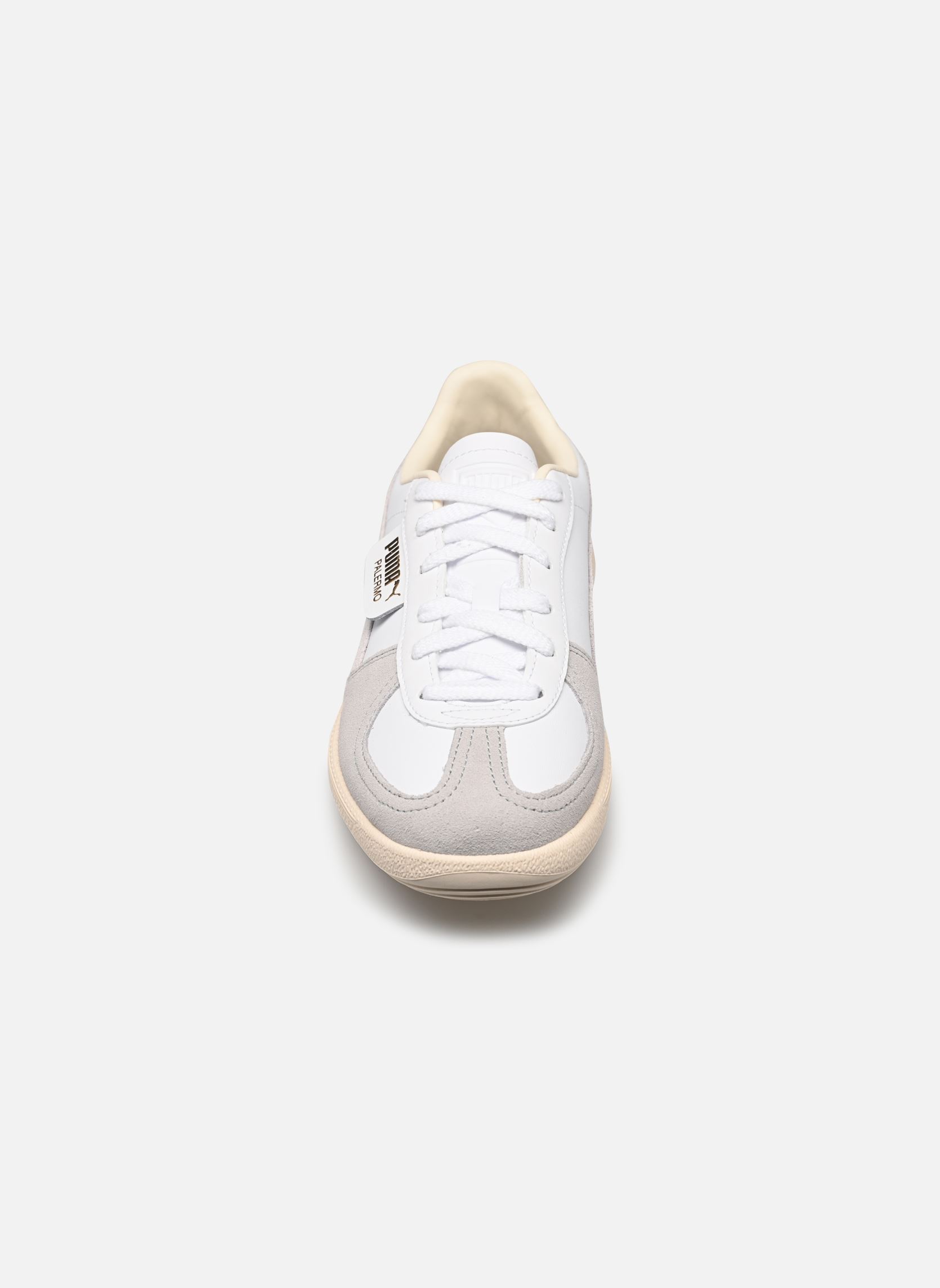 Baskets Palermo Lth Jr blanc Puma Baskets Palermo Lth Jr blanc PUMA WHITE-COOL LIG