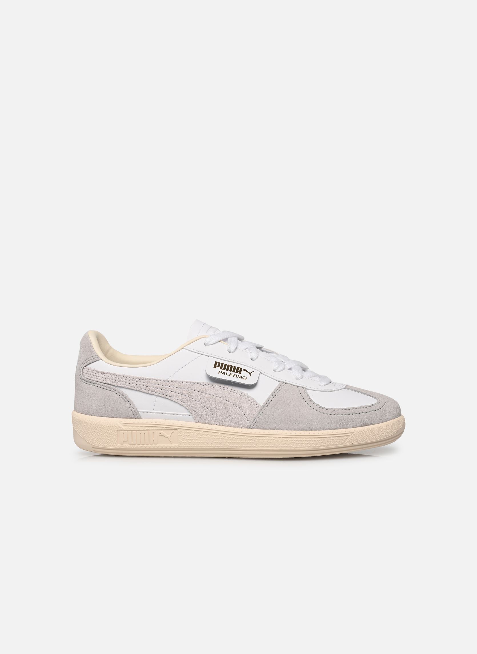 Baskets Palermo Lth Jr blanc Puma Baskets Palermo Lth Jr blanc PUMA WHITE-COOL LIG