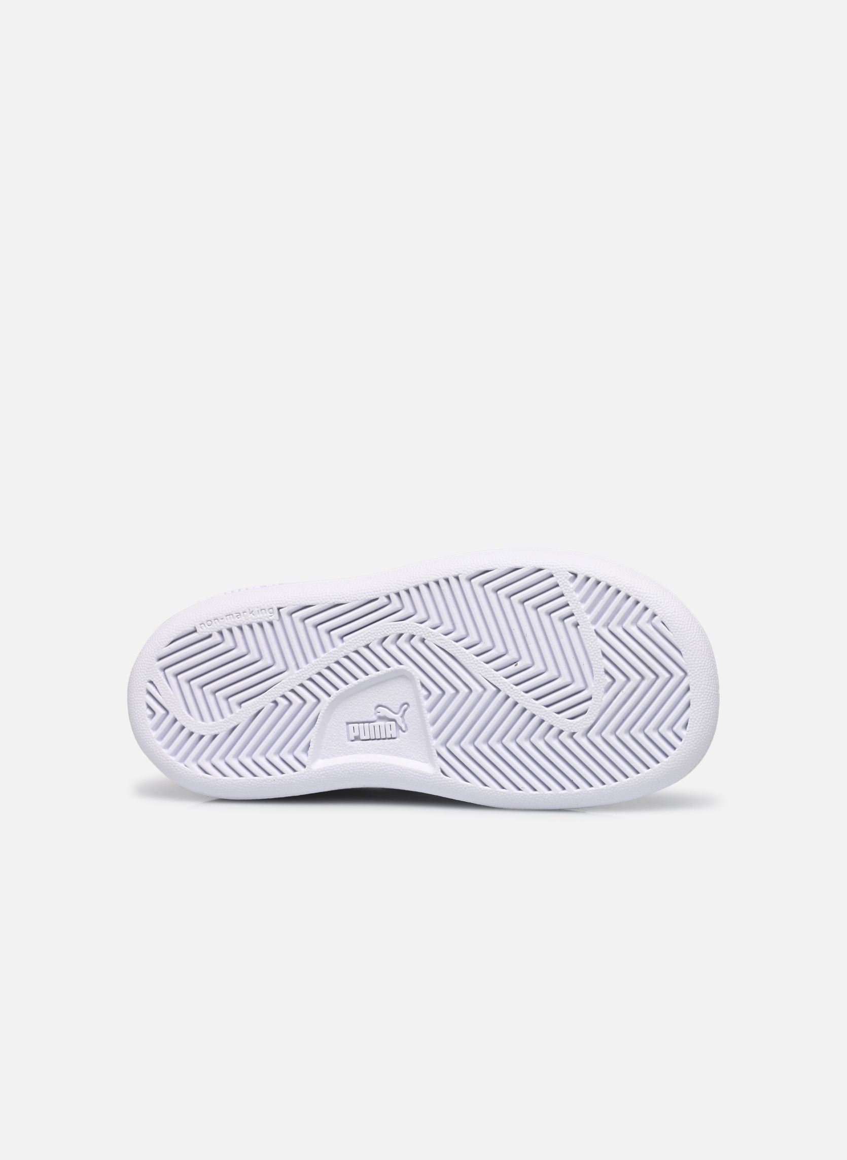 Baskets Puma Smash 3.0 Badges V Inf fille blanc Puma Baskets Puma Smash 3.0 Badges V Inf fille blanc PUMA WHITE-PASS