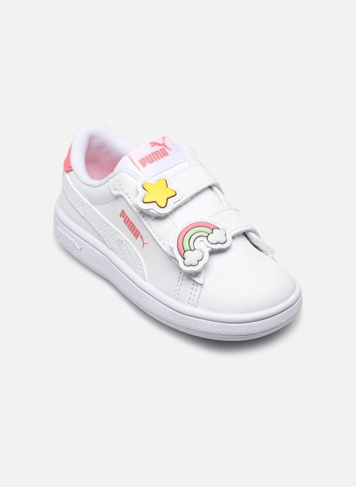 Puma Sneaker Puma Smash 3.0 Badges V Inf mädchen weiß
