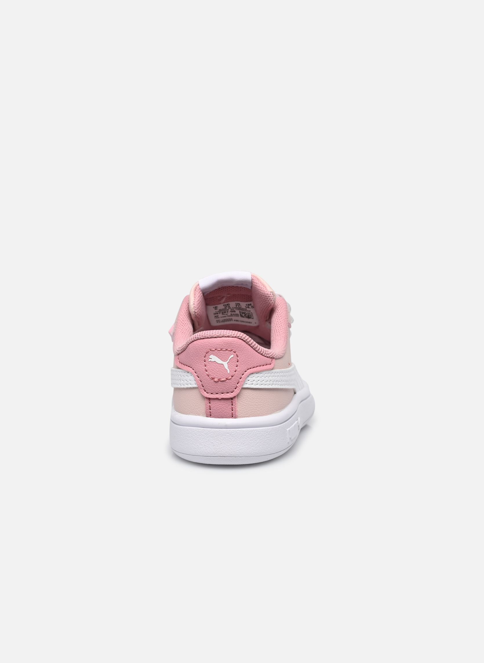 Sneakers Puma Smash 3.0 Badges V Inf meisjes roze Puma Sneakers Puma Smash 3.0 Badges V Inf meisjes roze MAUVE MIST-PUMA
