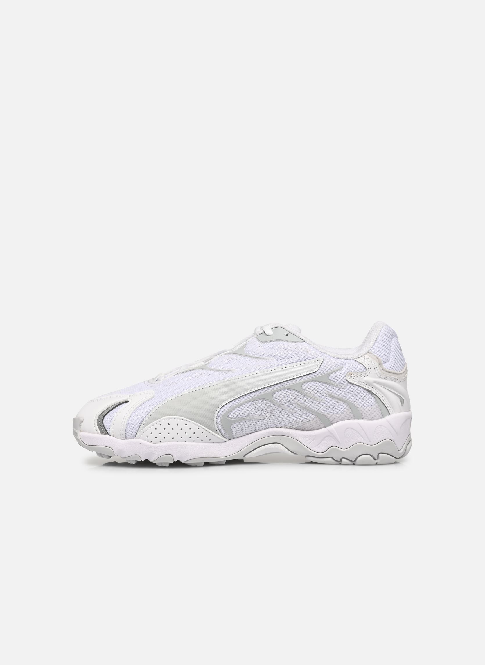 Baskets Inhale Core Jr blanc Puma Baskets Inhale Core Jr blanc PUMA WHITE-FEATHER