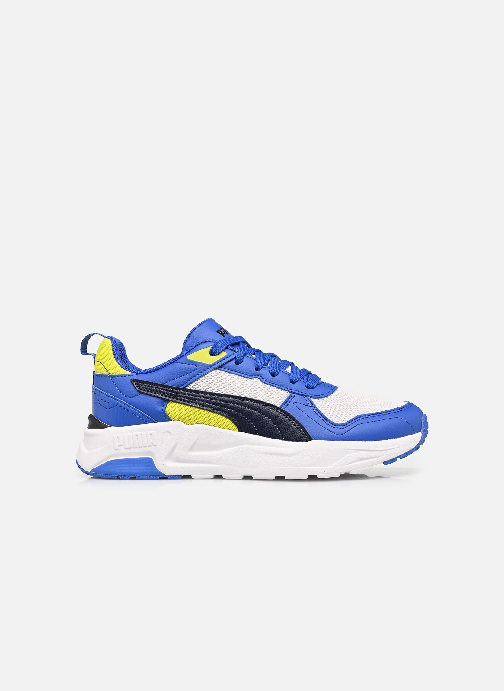 Sneakers Trinity 2 LT Jr jongens blauw Puma Sneakers Trinity 2 LT Jr jongens blauw FEATHER GRAY-PUMA NAVY-ROYAL S