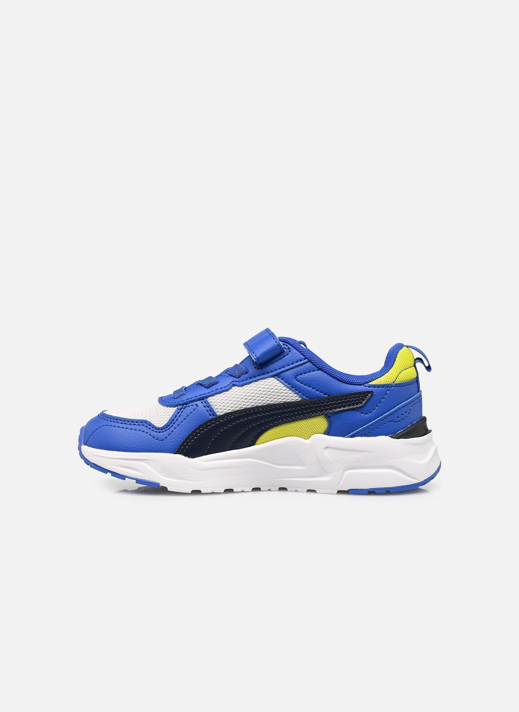 Baskets Trinity 2 LT AC+ PS garçon bleu Puma Baskets Trinity 2 LT AC+ PS garçon bleu FEATHER GRAY-PUMA NAVY-ROYAL S
