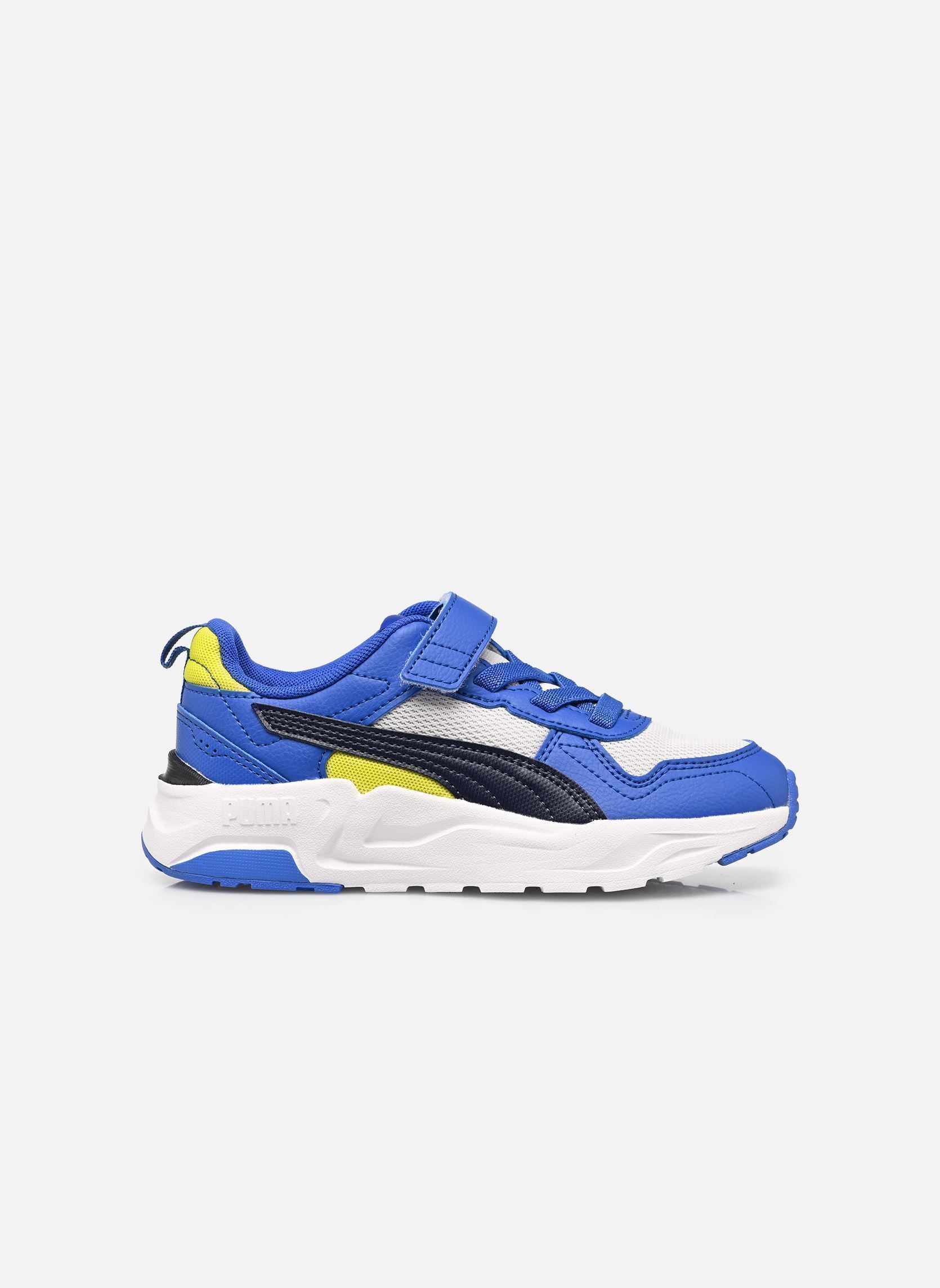 Baskets Trinity 2 LT AC+ PS garçon bleu Puma Baskets Trinity 2 LT AC+ PS garçon bleu FEATHER GRAY-PUMA NAVY-ROYAL S