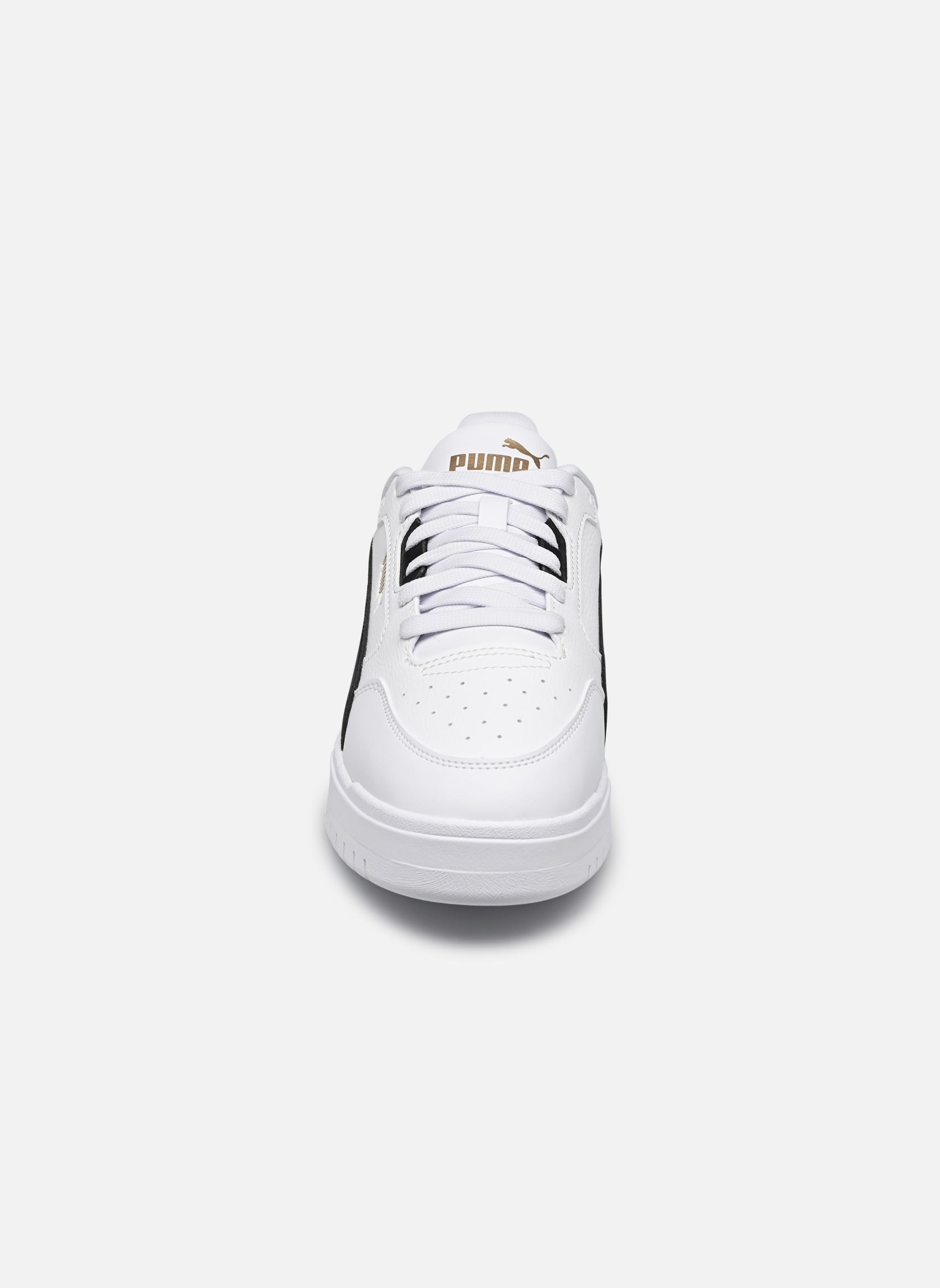 Sneakers Shuffle Downtown Lo Jr jongens wit Puma Sneakers Shuffle Downtown Lo Jr jongens wit PUMA WHITE-PUMA BLACK-PUMA GOL