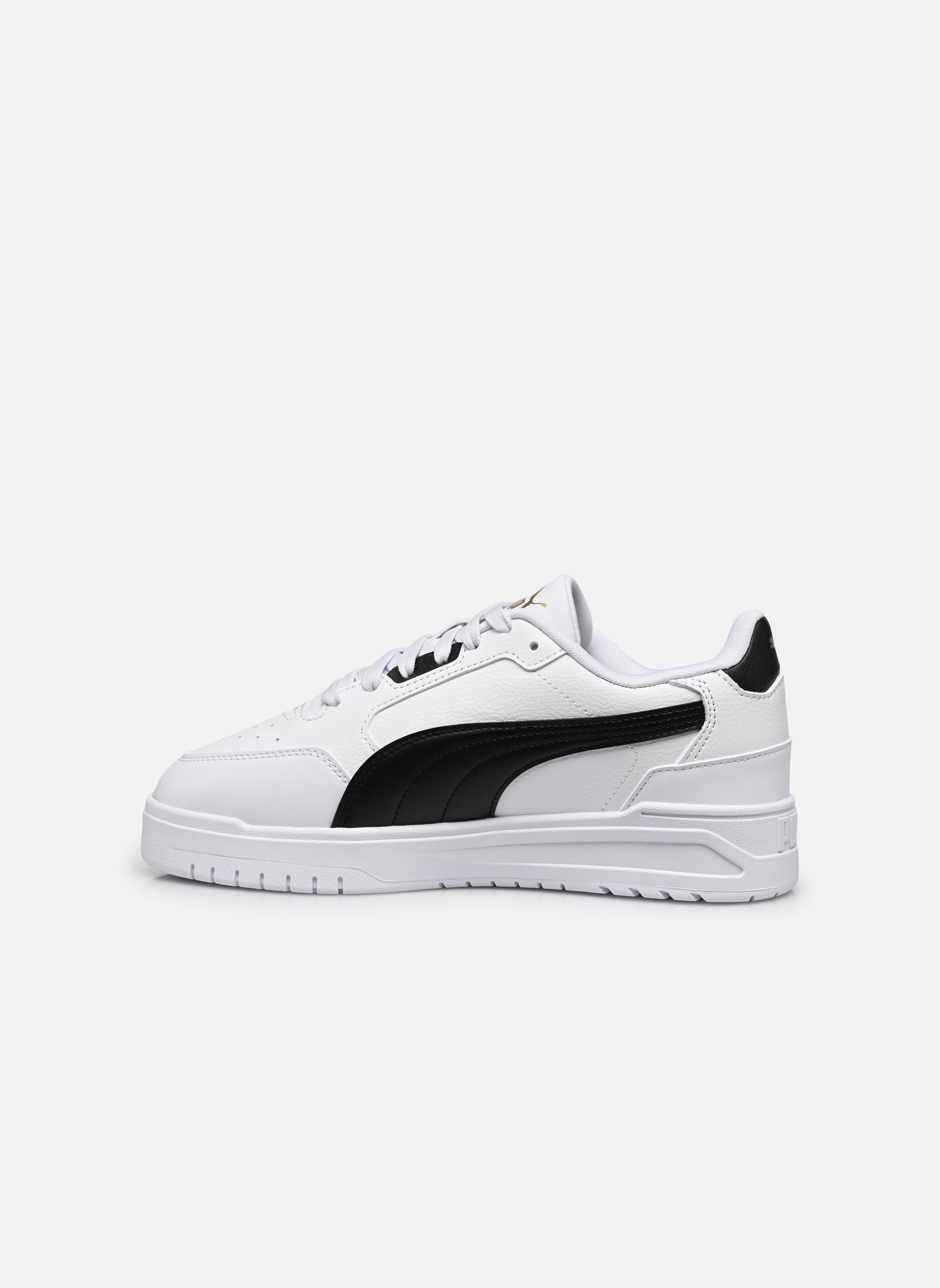 Sneakers Shuffle Downtown Lo Jr jongens wit Puma Sneakers Shuffle Downtown Lo Jr jongens wit PUMA WHITE-PUMA BLACK-PUMA GOL