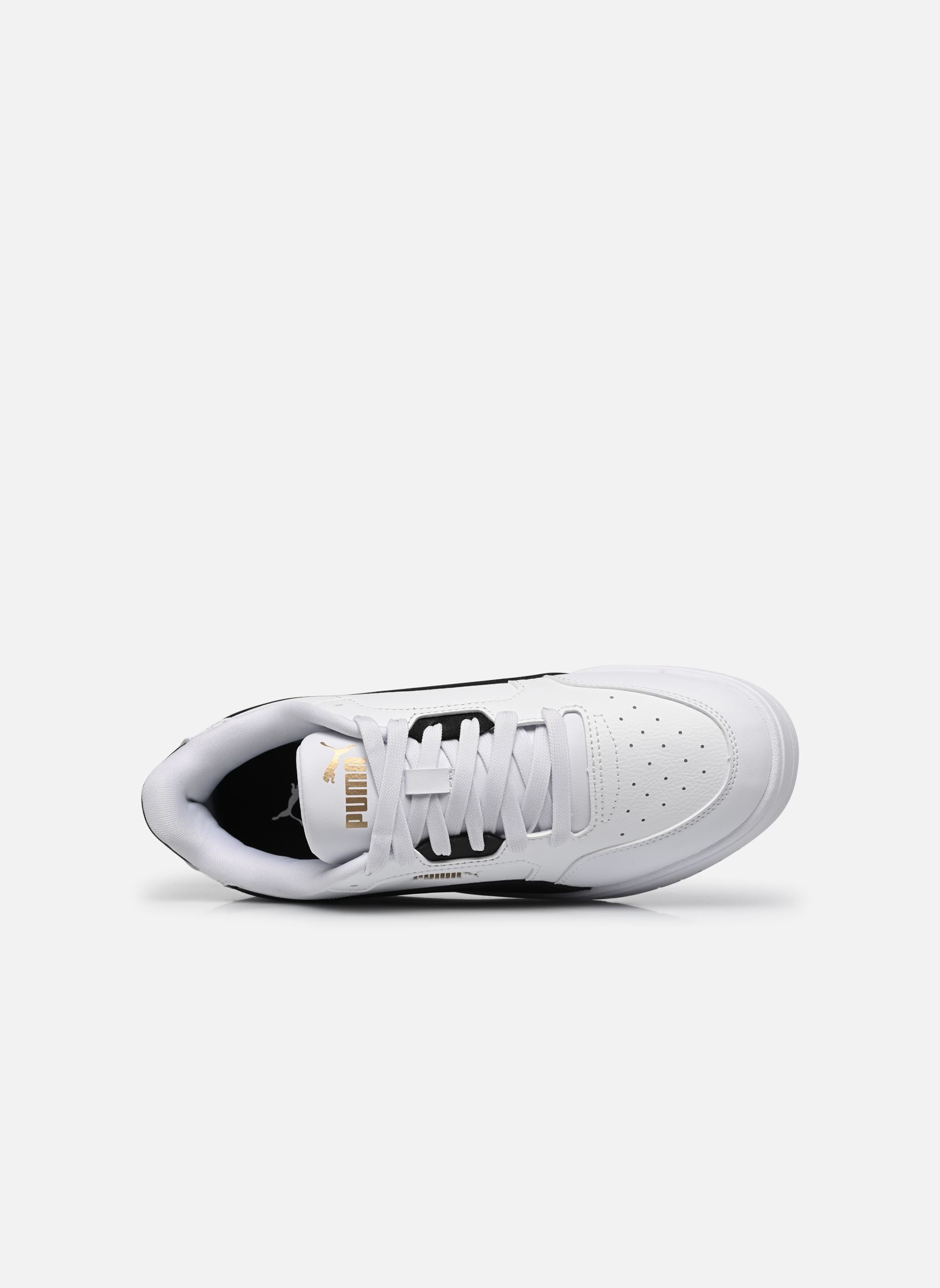 Sneakers Shuffle Downtown Lo Jr jongens wit Puma Sneakers Shuffle Downtown Lo Jr jongens wit PUMA WHITE-PUMA BLACK-PUMA GOL