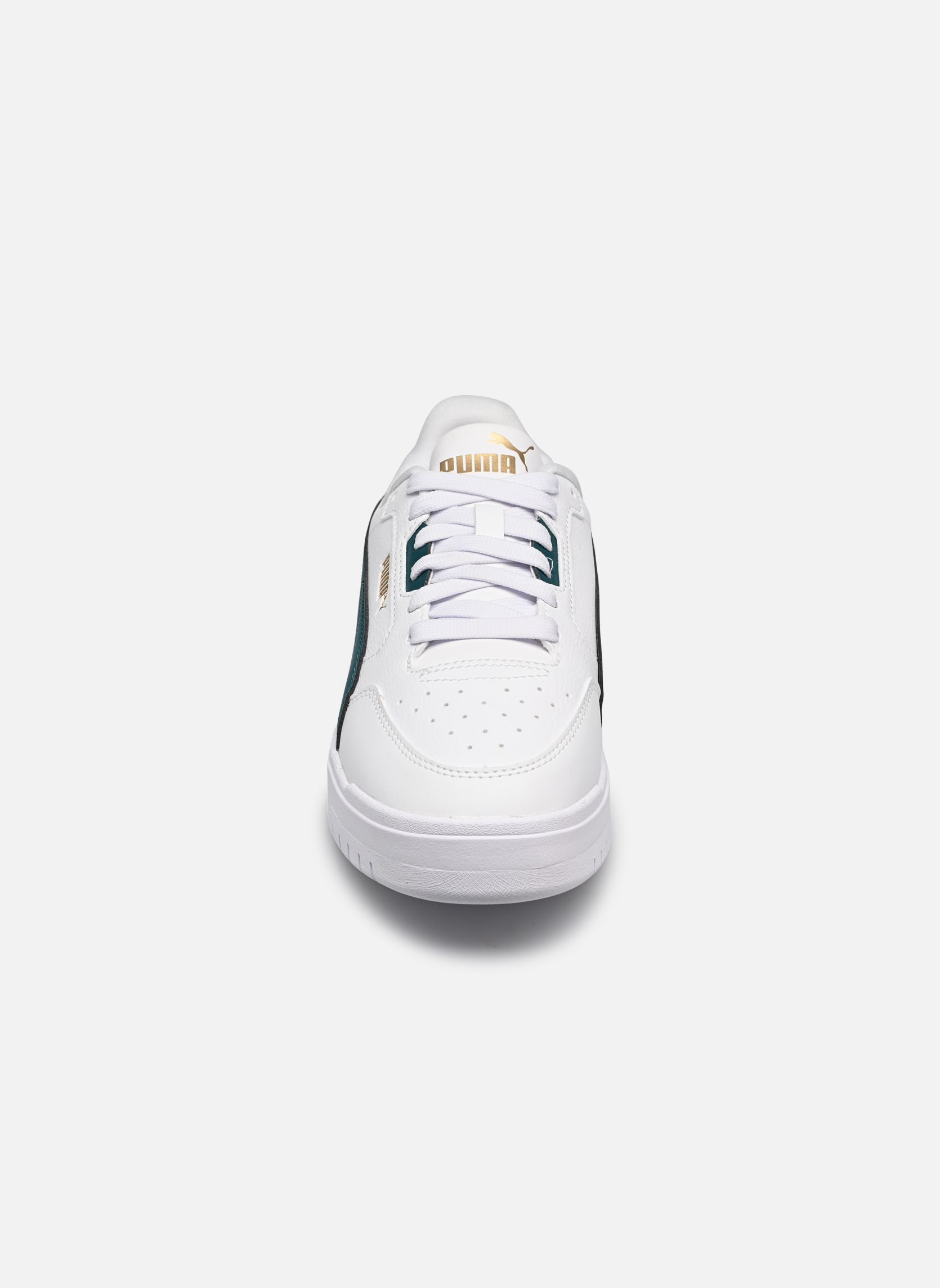 Sneakers Shuffle Downtown Lo Jr jongens wit Puma Sneakers Shuffle Downtown Lo Jr jongens wit PUMA WHITE-EMERALD ICE-PUMA GO