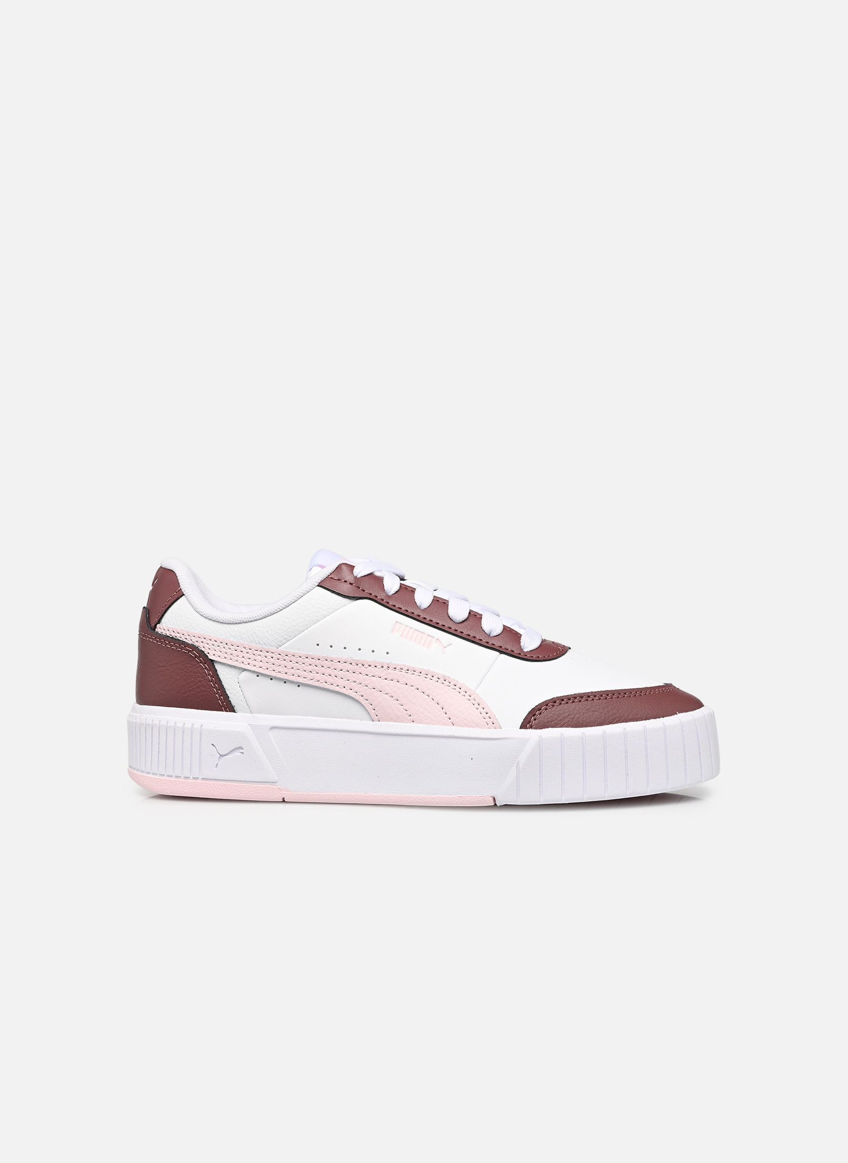 Baskets basses Carina Mia Jr fille multicolore Puma Baskets basses Carina Mia Jr fille multicolore PUMA WHITE-POWDER PINK