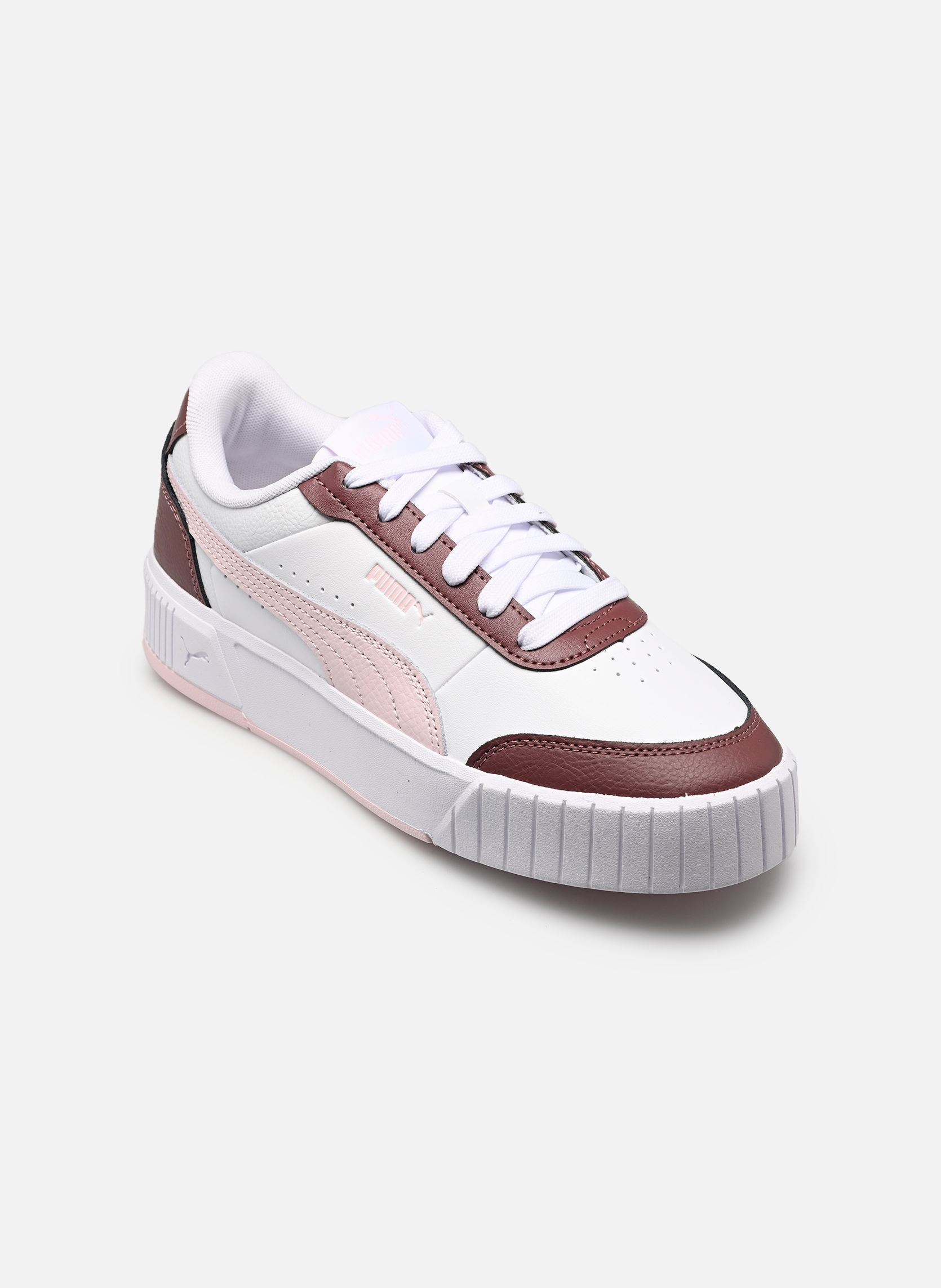 Baskets basses Carina Mia Jr fille multicolore Puma Baskets basses Carina Mia Jr fille multicolore PUMA WHITE-POWDER PINK