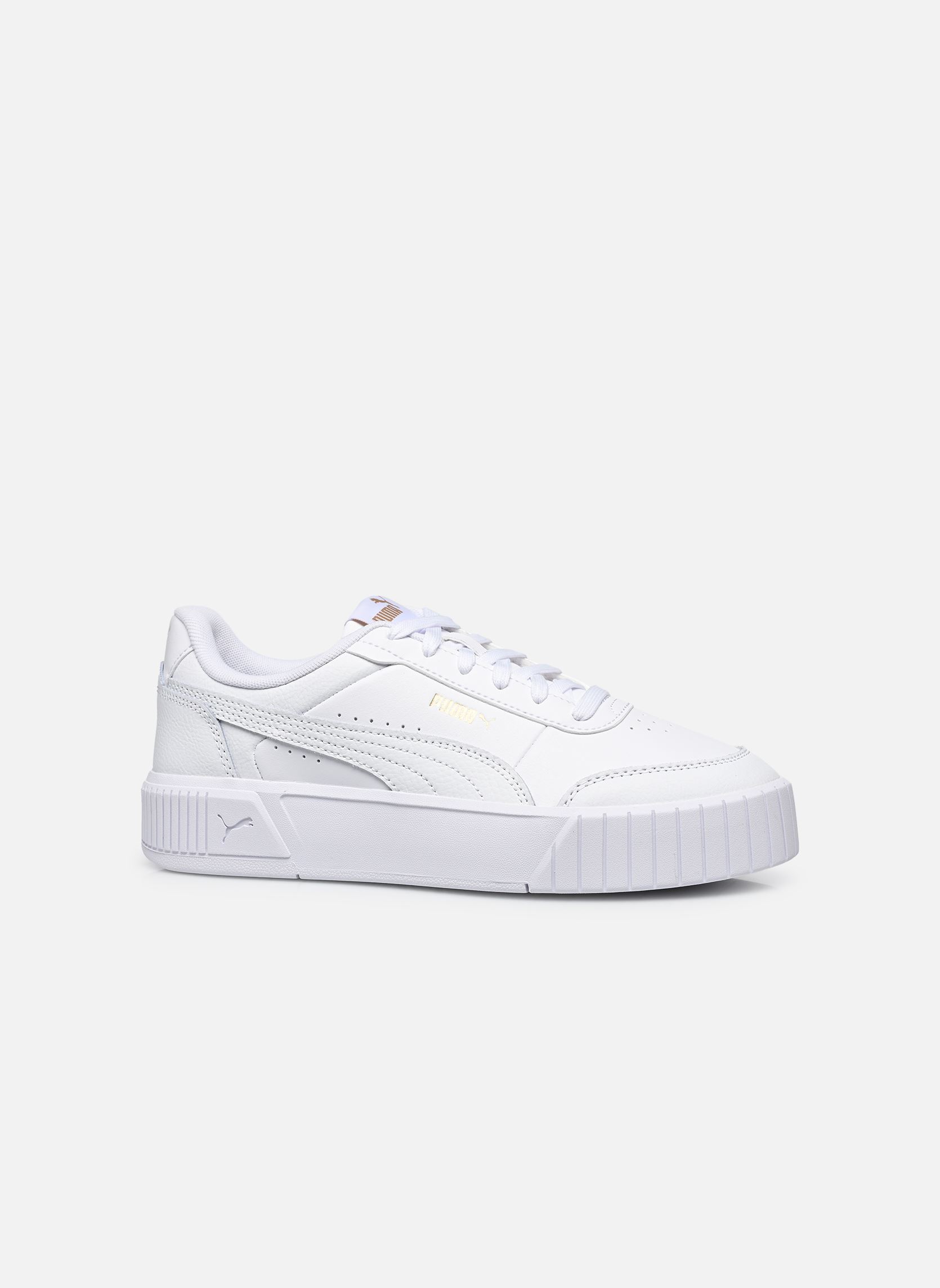 Baskets Carina Mia Jr fille blanc Puma Baskets Carina Mia Jr fille blanc PUMA WHITE-PUMA GOLD