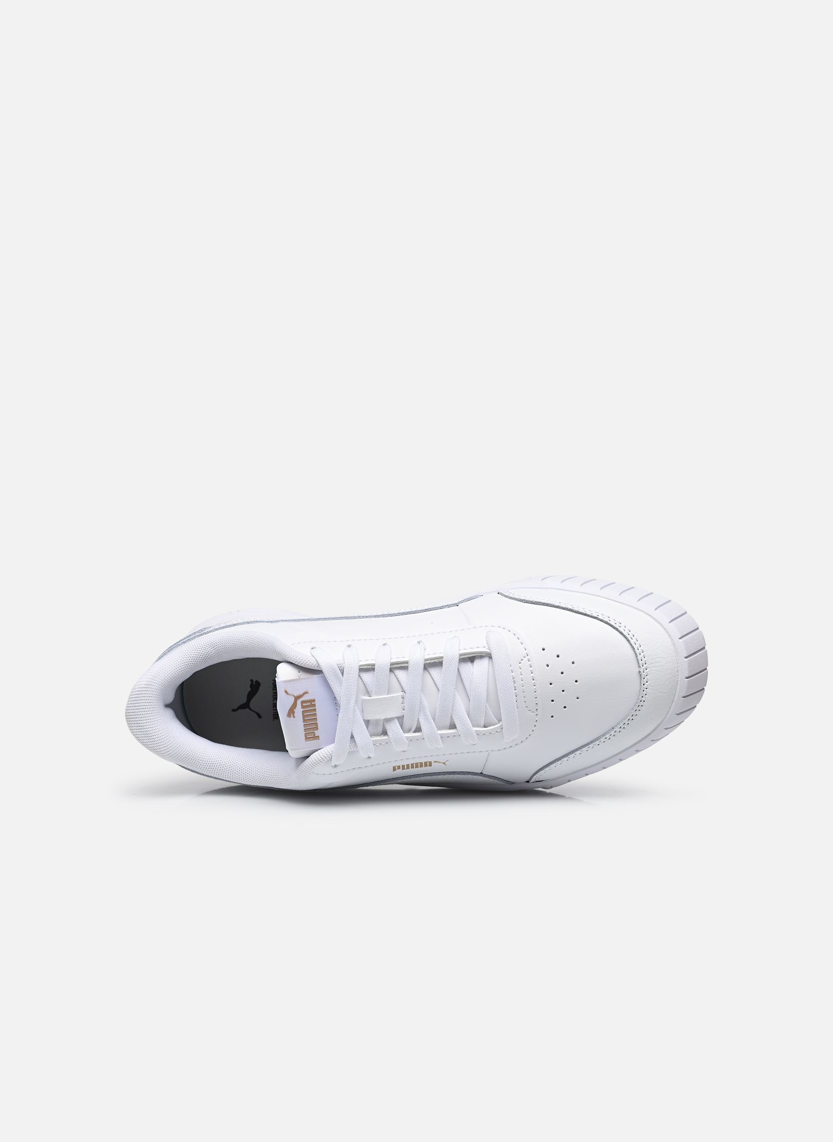 Baskets Carina Mia Jr fille blanc Puma Baskets Carina Mia Jr fille blanc PUMA WHITE-PUMA GOLD