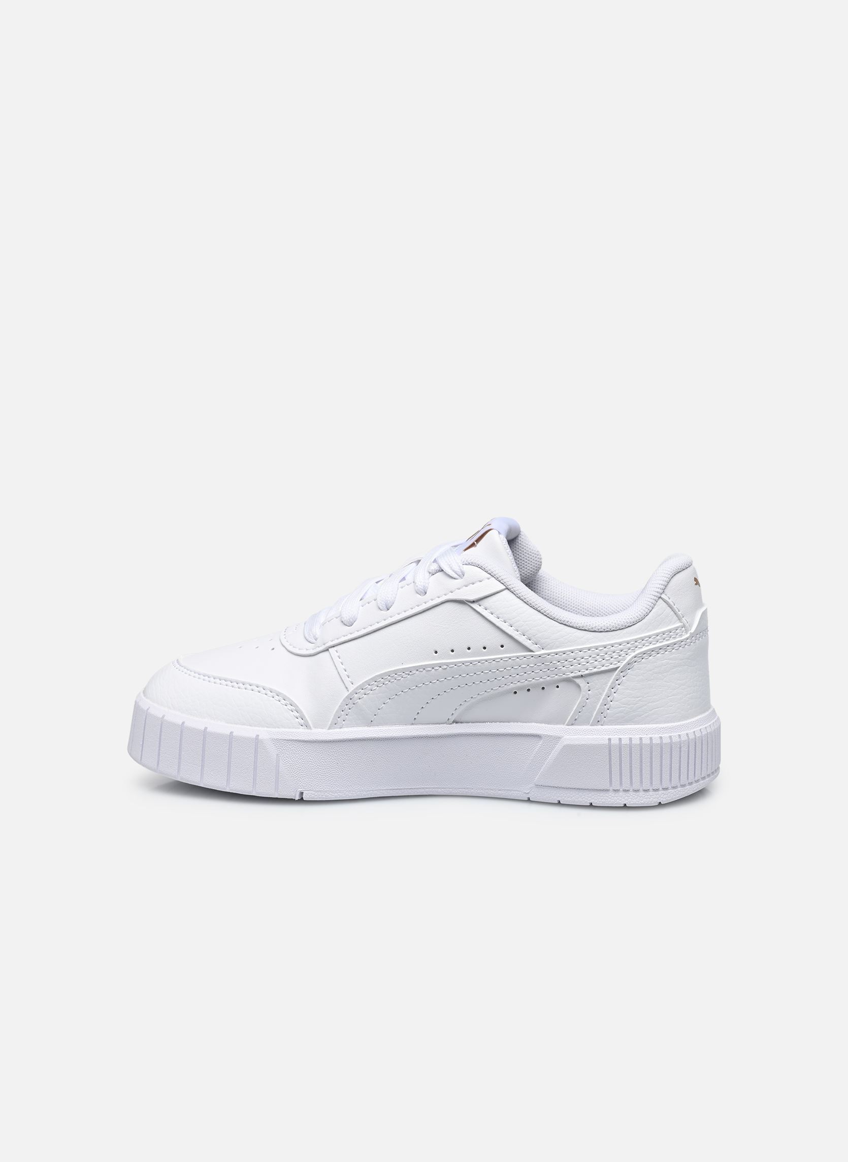 Sneakers Carina Mia PS meisjes wit Puma Sneakers Carina Mia PS meisjes wit PUMA WHITE-PUMA GOLD