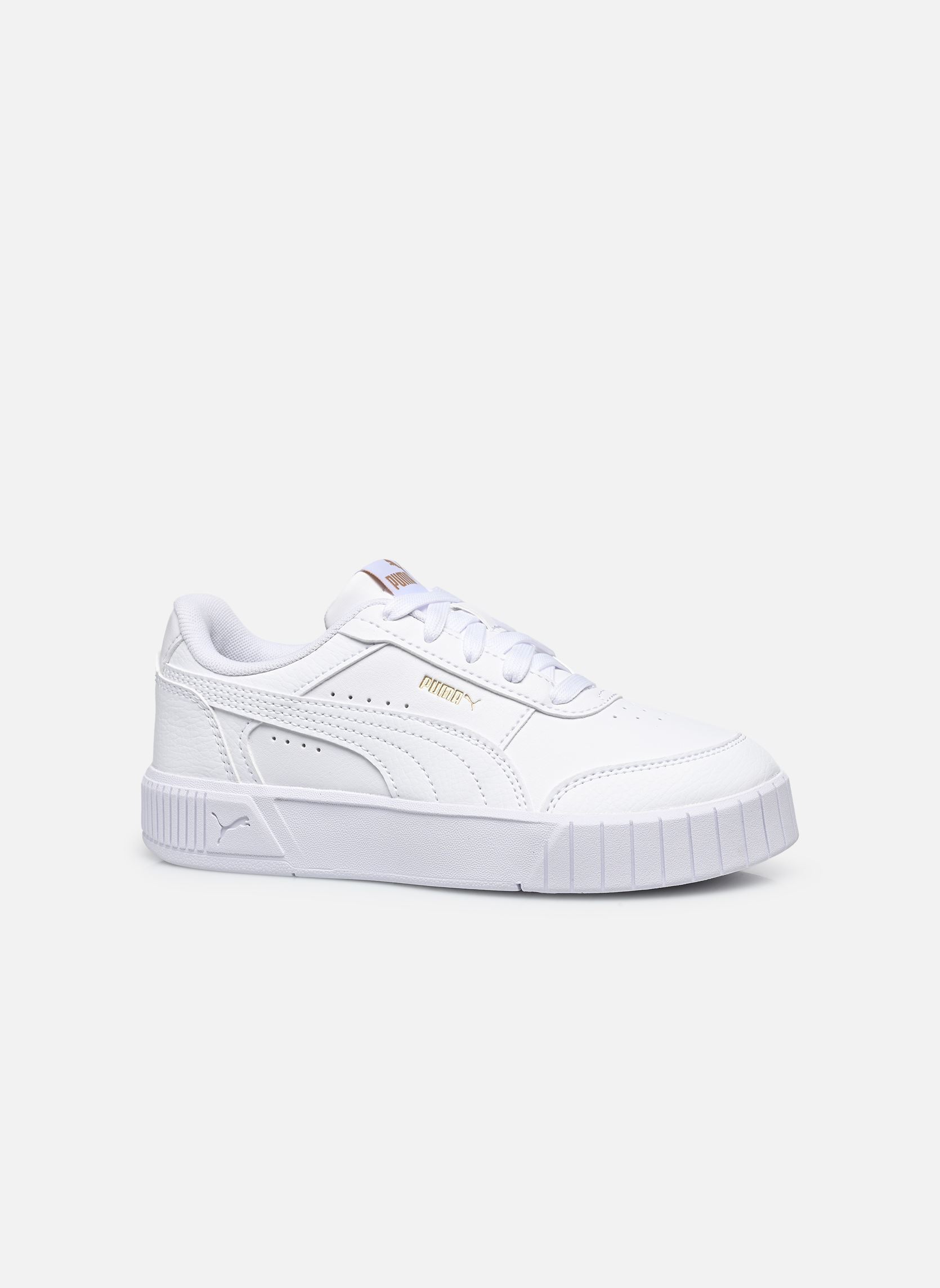 Sneakers Carina Mia PS meisjes wit Puma Sneakers Carina Mia PS meisjes wit PUMA WHITE-PUMA GOLD