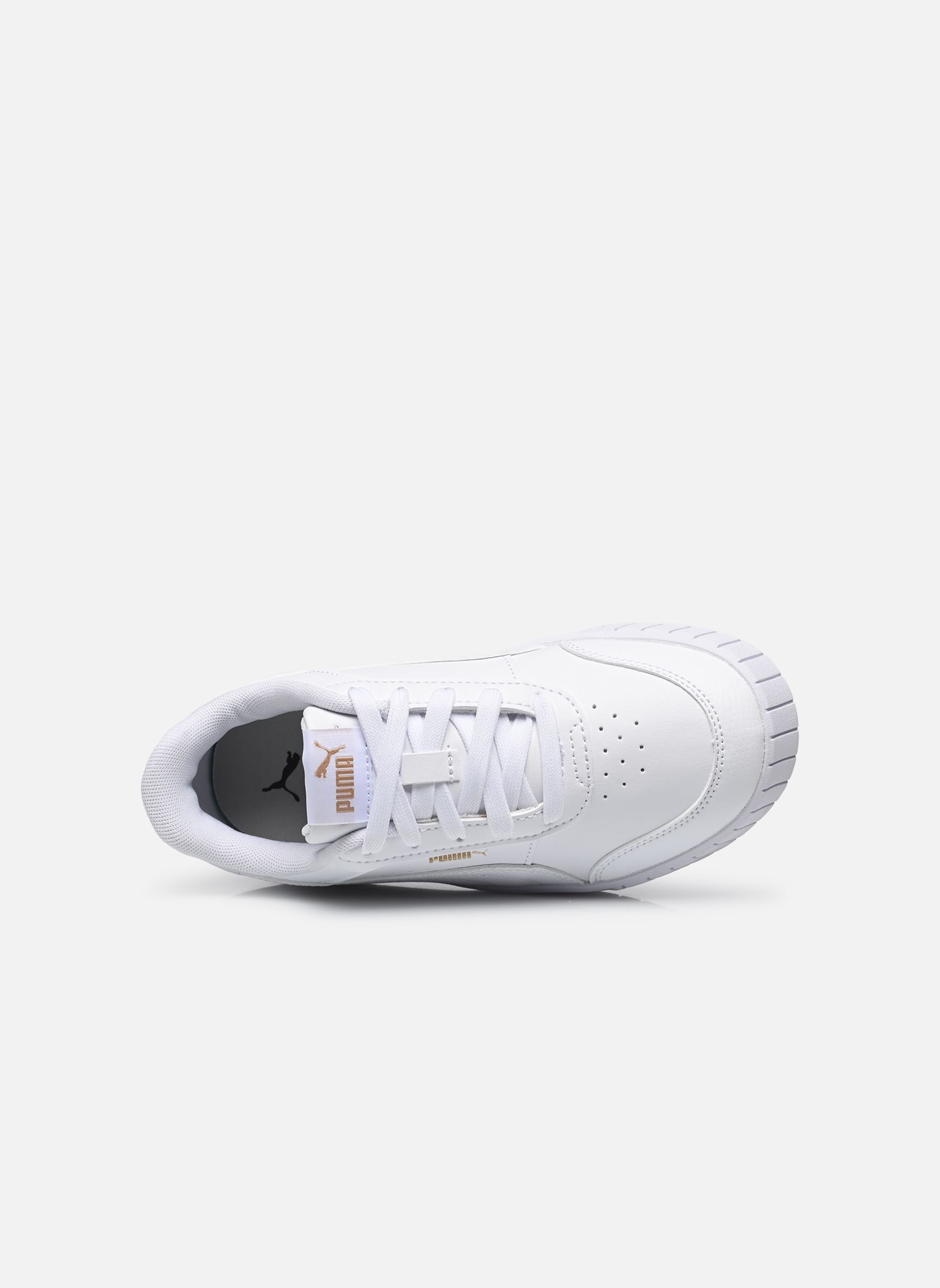 Sneakers Carina Mia PS meisjes wit Puma Sneakers Carina Mia PS meisjes wit PUMA WHITE-PUMA GOLD