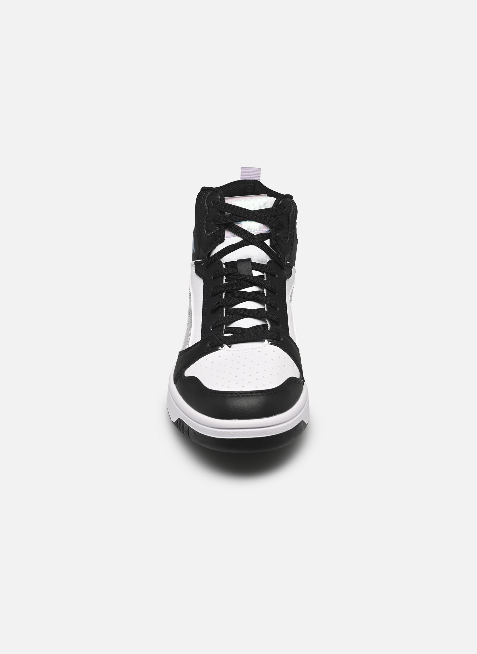 Baskets Puma Rebound V6 Mid Space Belle Jr noir Puma Baskets Puma Rebound V6 Mid Space Belle Jr noir PUMA BLACK-LIL