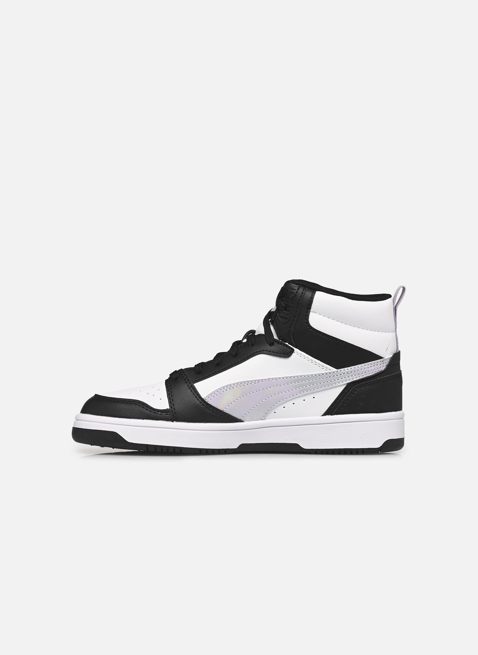 Baskets Puma Rebound V6 Mid Space Belle Jr noir Puma Baskets Puma Rebound V6 Mid Space Belle Jr noir PUMA BLACK-LIL
