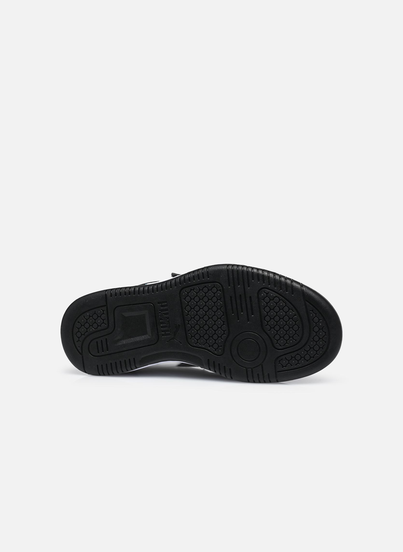 Baskets Puma Rebound V6 Mid noir Puma Baskets Puma Rebound V6 Mid noir PUMA BLACK-LILA