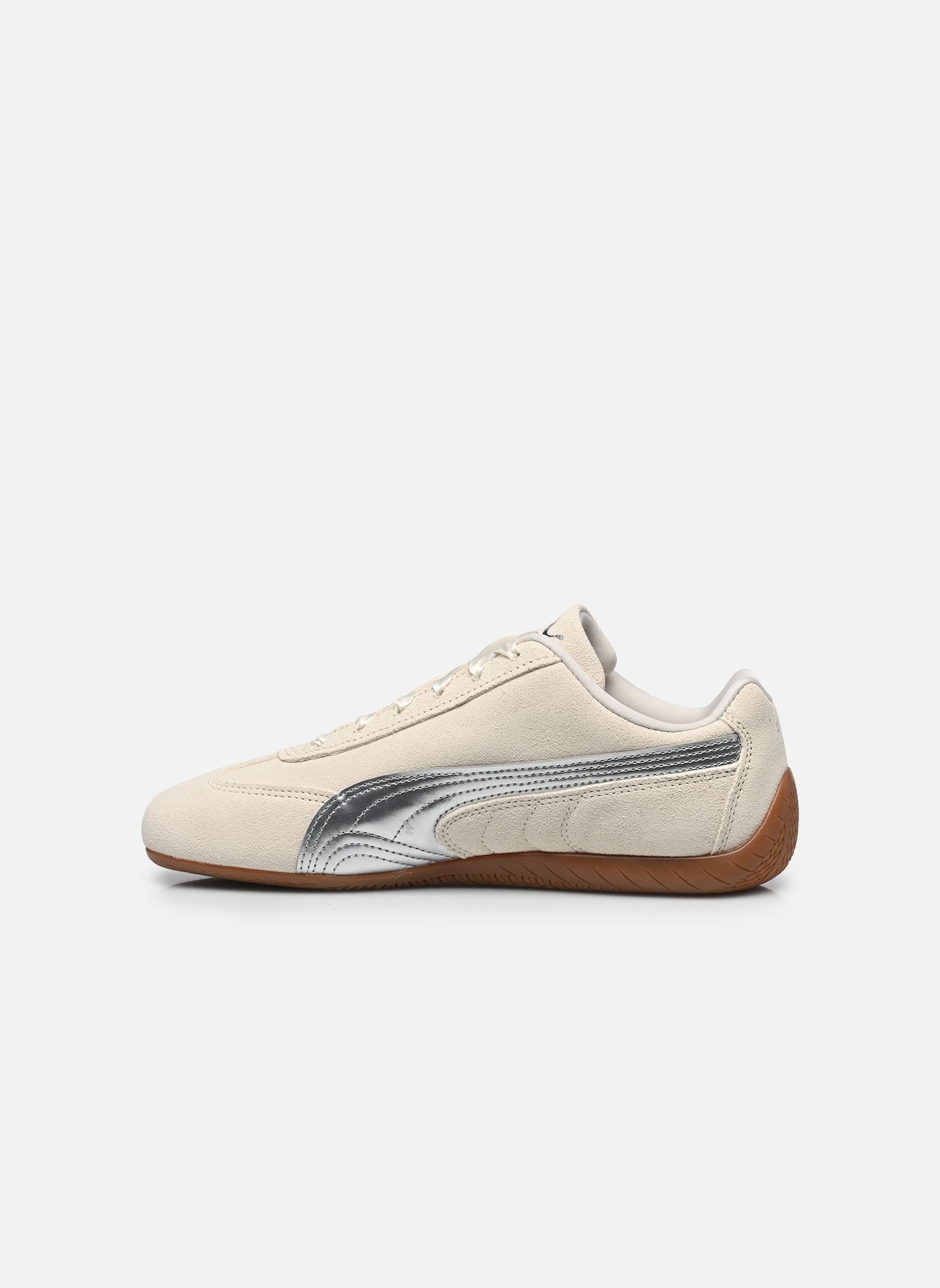 Sneaker Speedcat Metallic Jr mädchen beige Puma Sneaker Speedcat Metallic Jr mädchen beige ALPINE SNOW-P