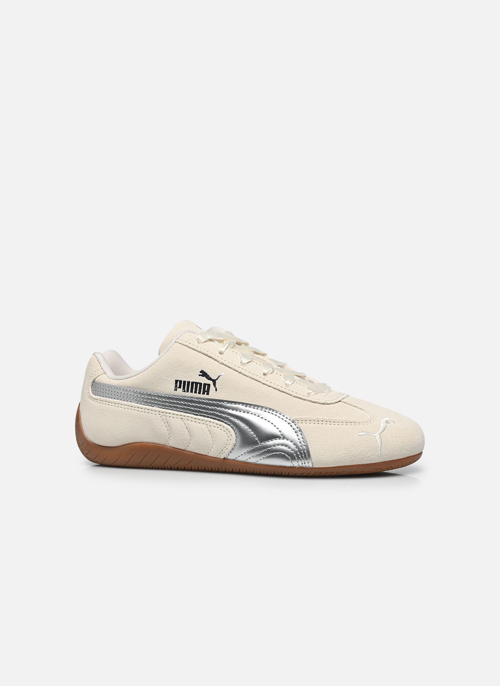 Sneaker Speedcat Metallic Jr mädchen beige Puma Sneaker Speedcat Metallic Jr mädchen beige ALPINE SNOW-P