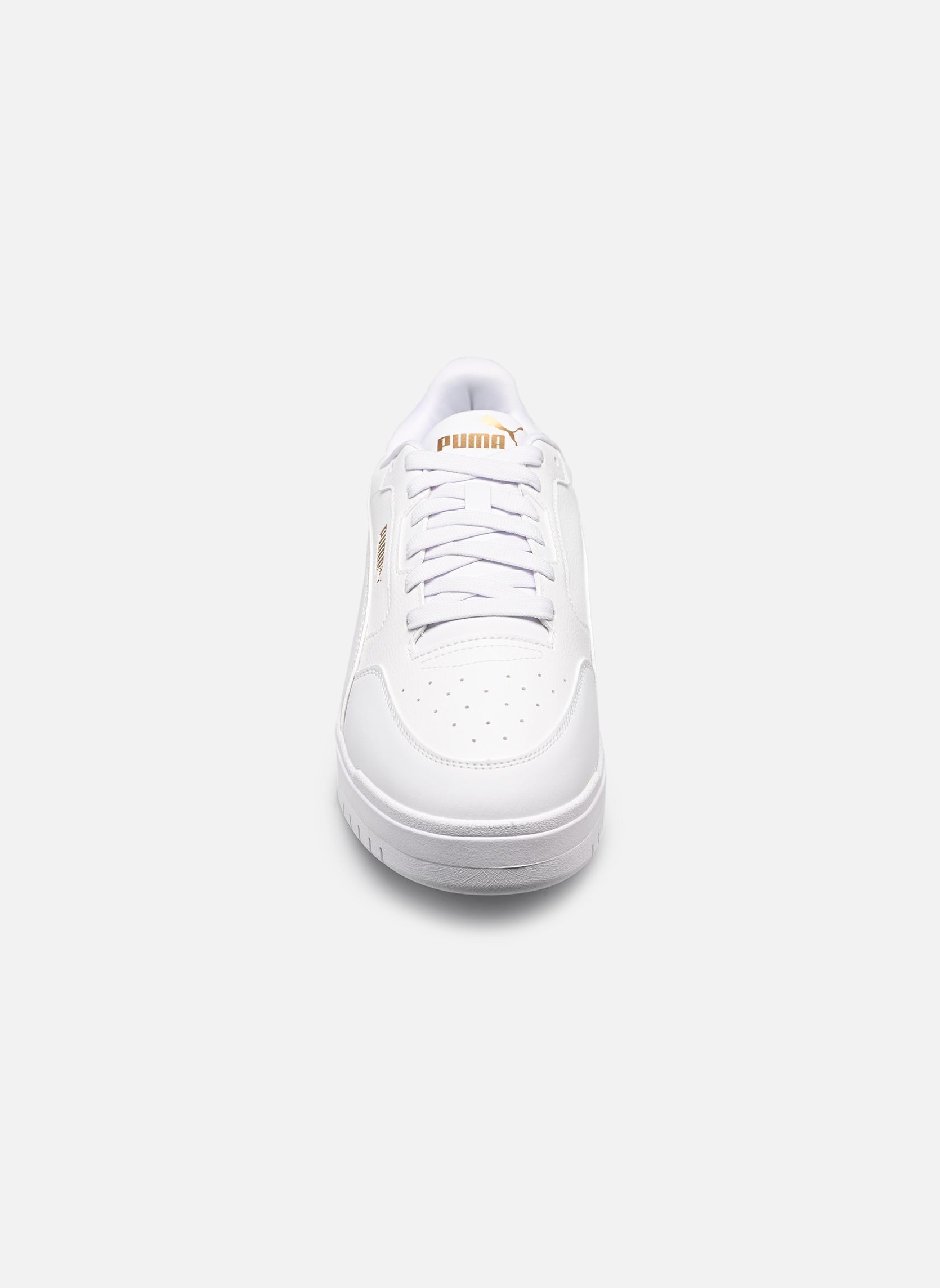 Baskets basses Shuffle Downtown homme blanc Puma Baskets basses Shuffle Downtown homme blanc PUMA WHITE-PUMA WHITE-PUMA GOL