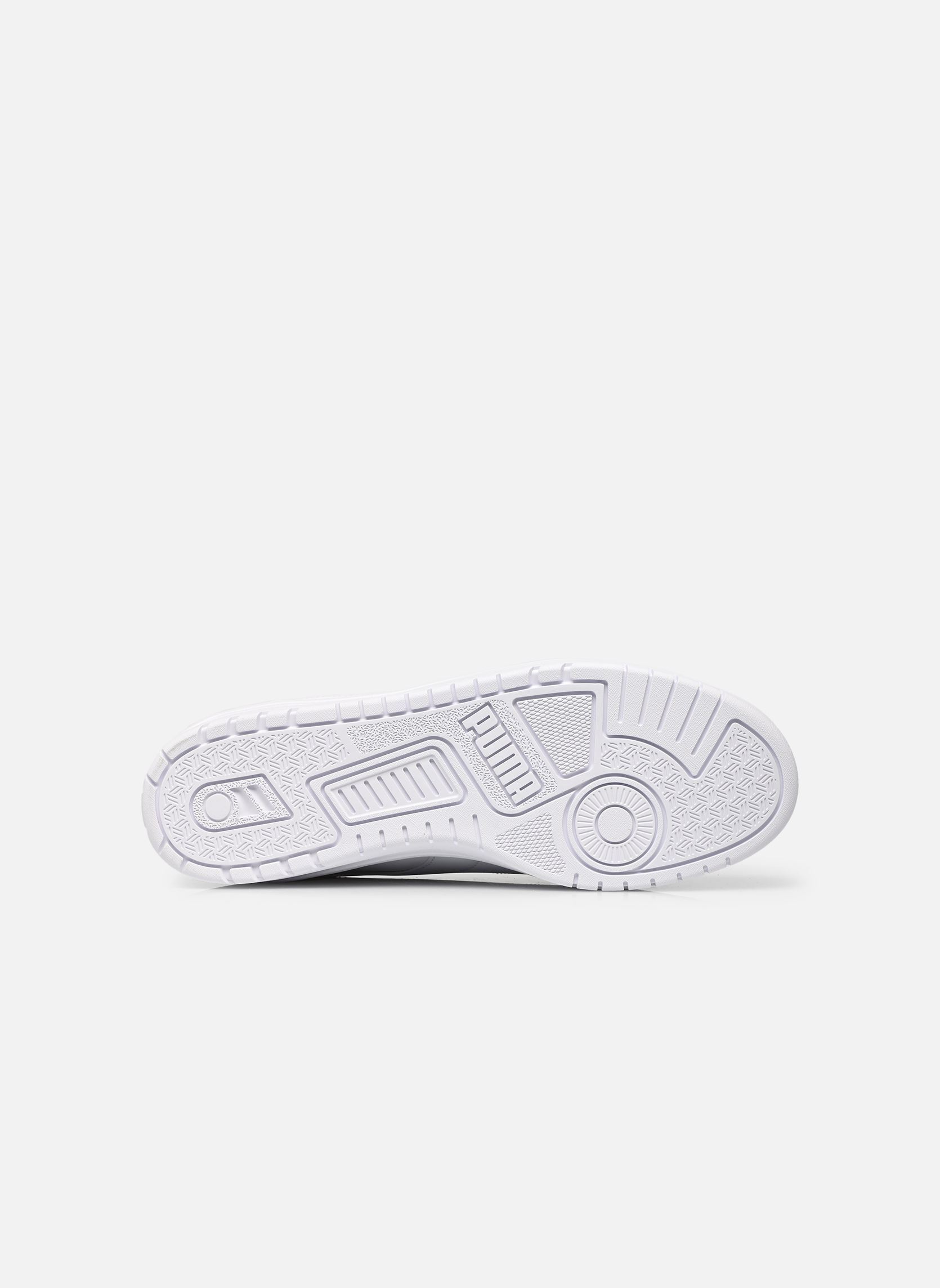 Baskets basses Shuffle Downtown homme blanc Puma Baskets basses Shuffle Downtown homme blanc PUMA WHITE-PUMA WHITE-PUMA GOL