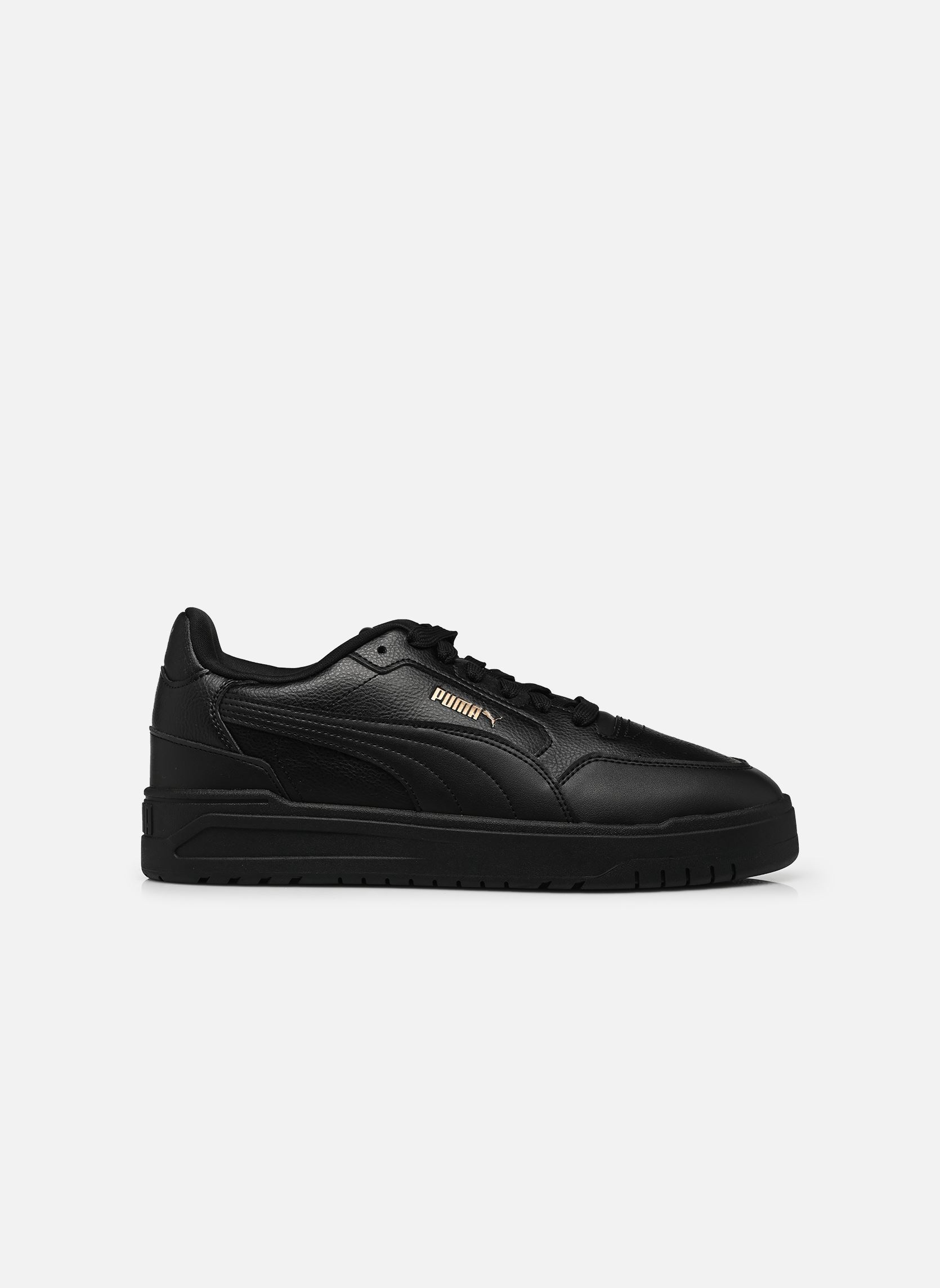 Baskets basses Shuffle Downtown homme noir Puma Baskets basses Shuffle Downtown homme noir PUMA BLACK-PUMA BLACK-PUMA GOL