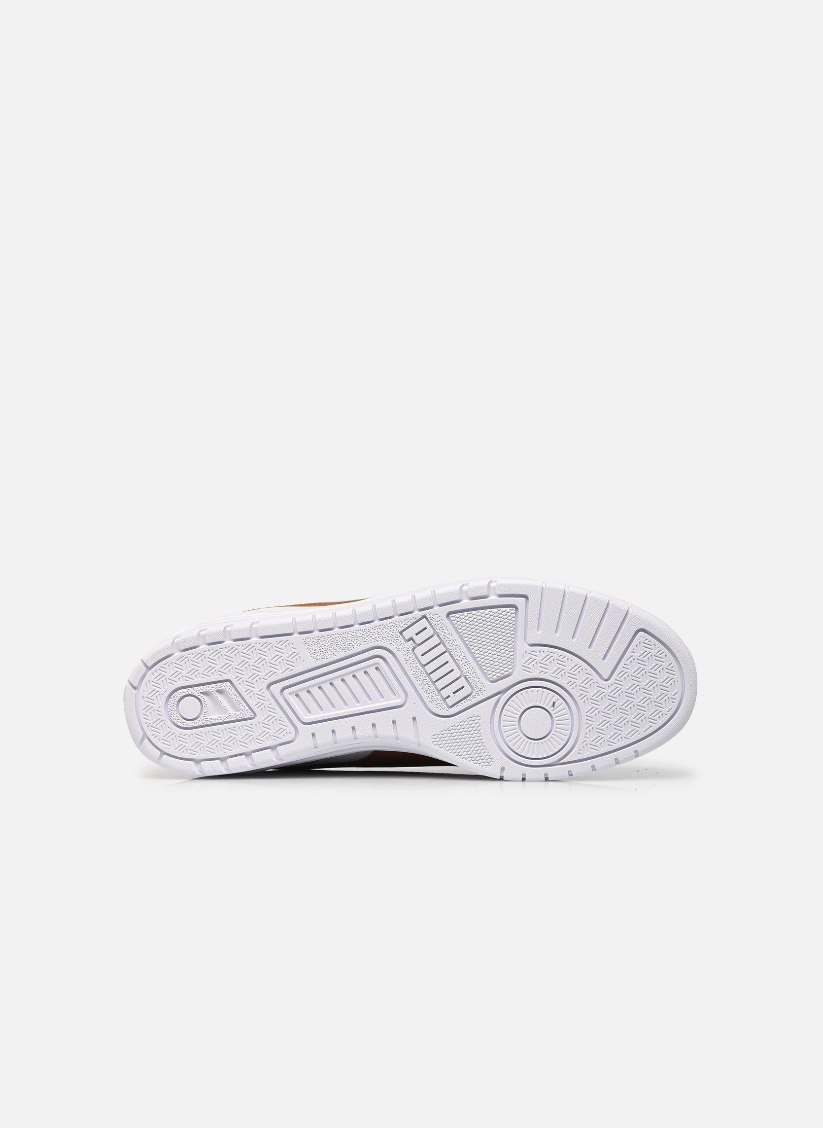 Lage sneakers Shuffle Downtown heren wit Puma Lage sneakers Shuffle Downtown heren wit PUMA WHITE-KONA BROWN