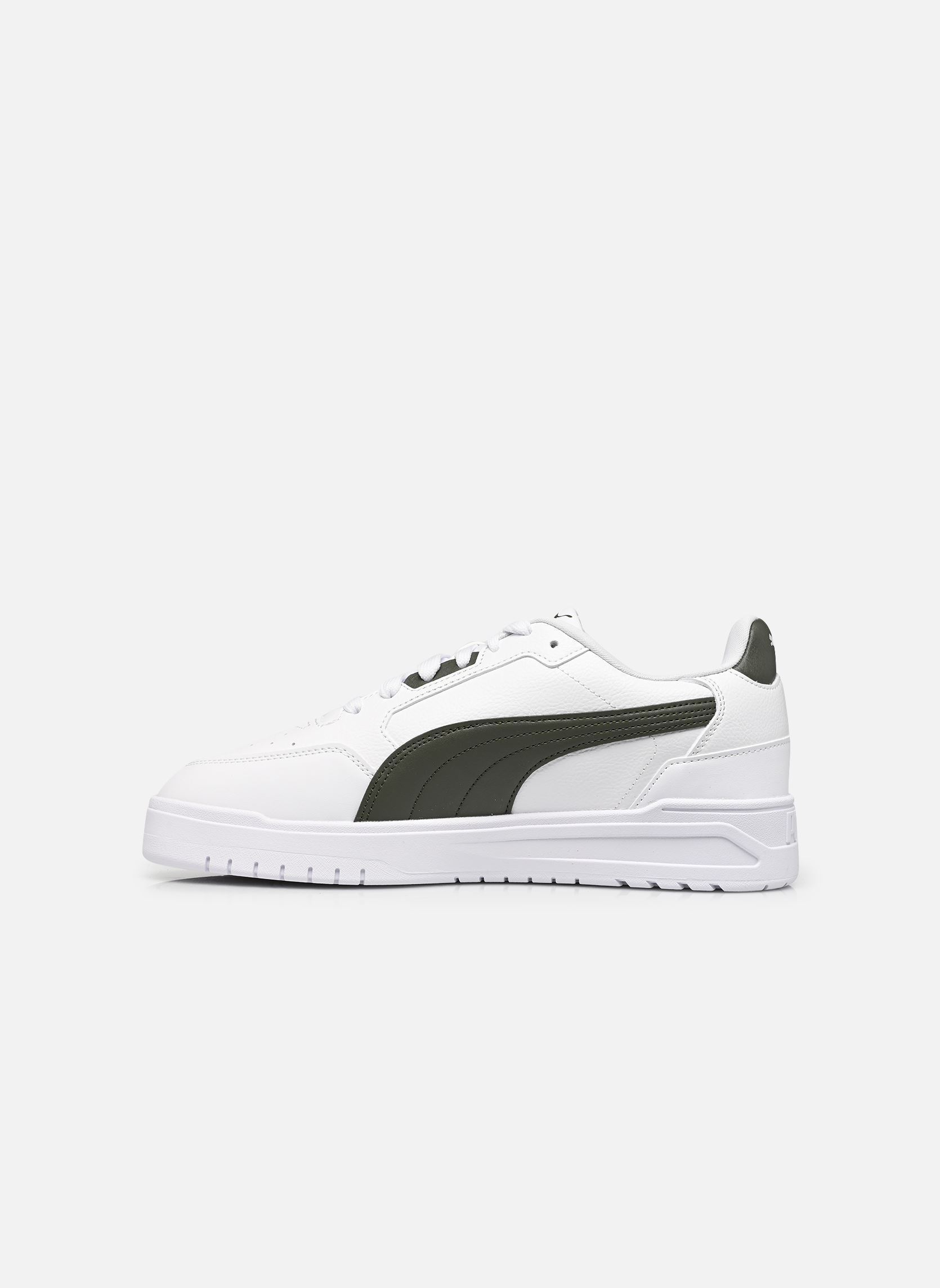 Baskets basses Shuffle Downtown homme blanc Puma Baskets basses Shuffle Downtown homme blanc PUMA WHITE-MOSS VEIL