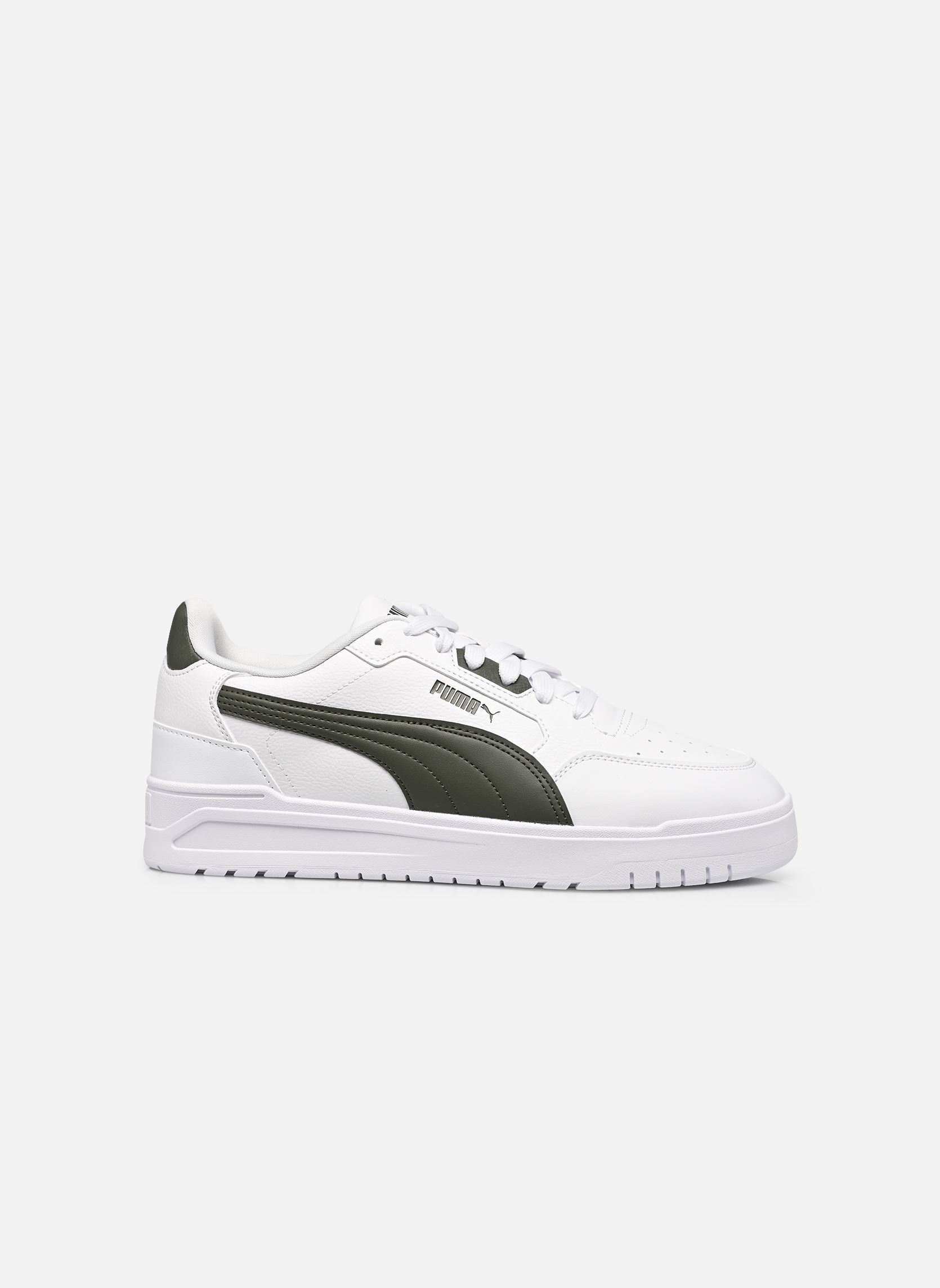 Baskets basses Shuffle Downtown homme blanc Puma Baskets basses Shuffle Downtown homme blanc PUMA WHITE-MOSS VEIL