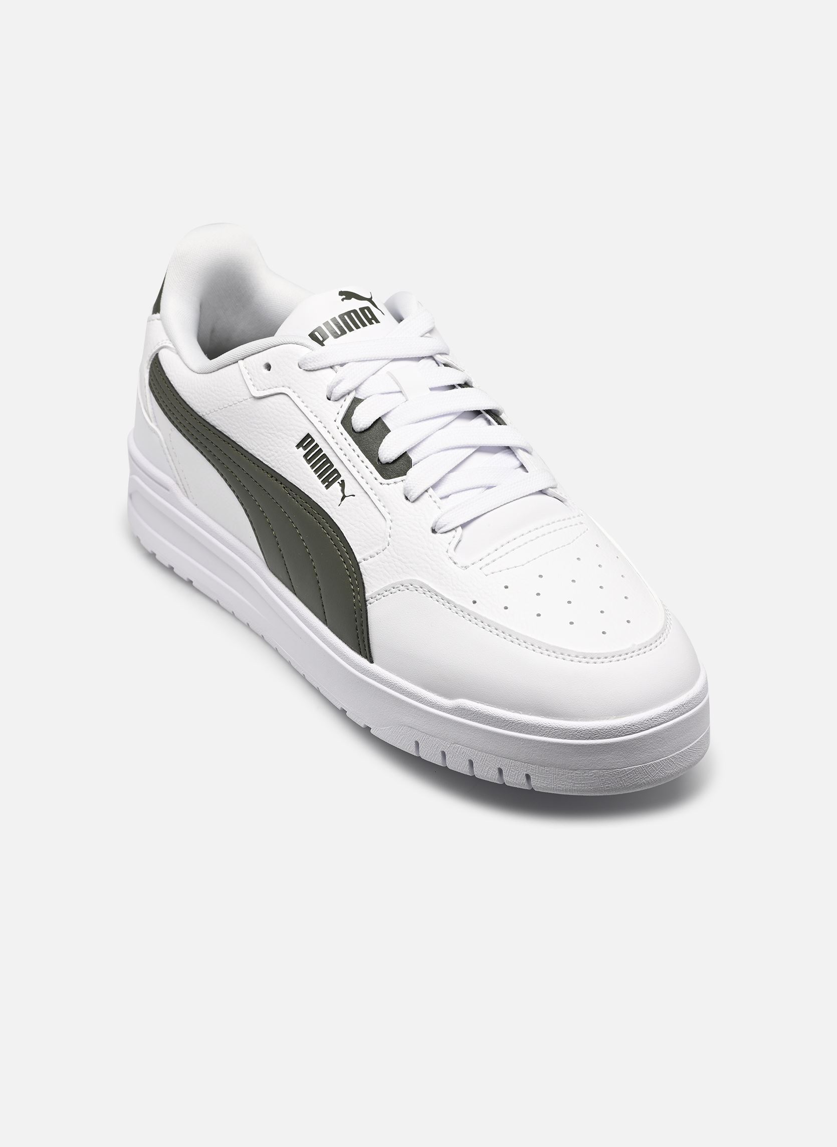 Baskets basses Shuffle Downtown homme blanc Puma Baskets basses Shuffle Downtown homme blanc PUMA WHITE-MOSS VEIL